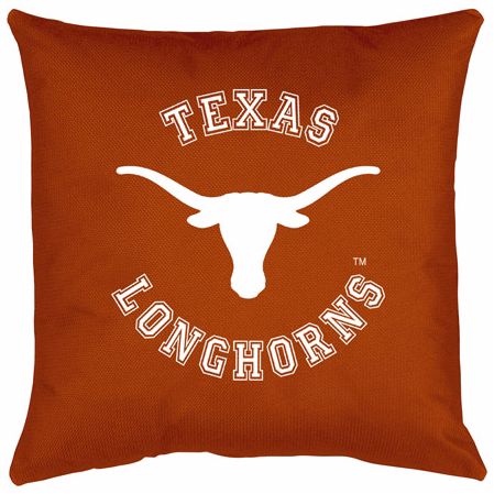 NCAA Texas Longhorns Locker Room Throw Pillow