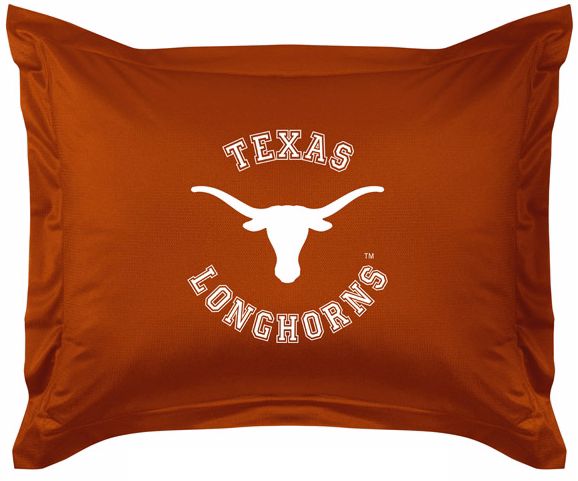 NCAA Texas Longhorns Locker Room Pillow Sham