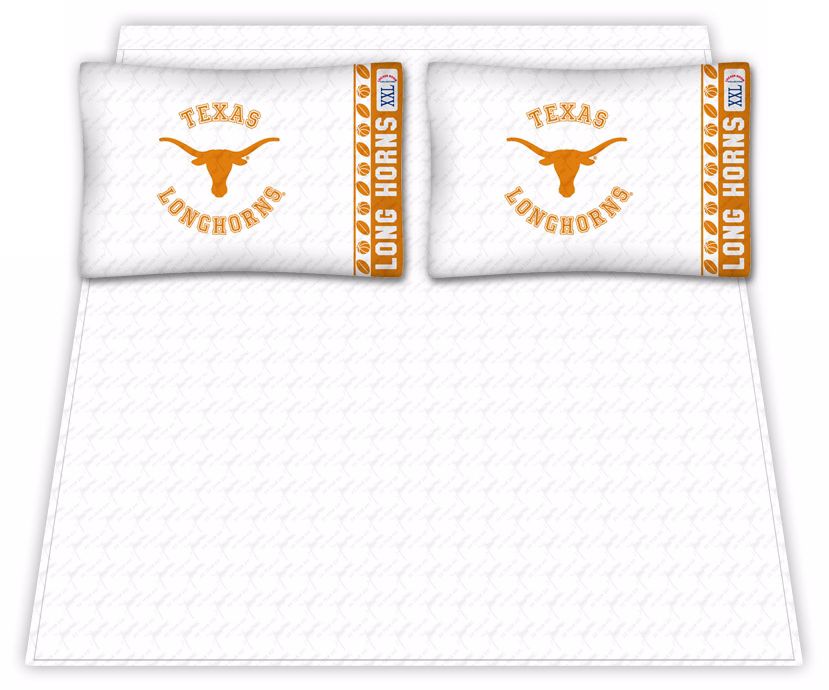 NCAA Texas Longhorns Micro Fiber Sheet Set