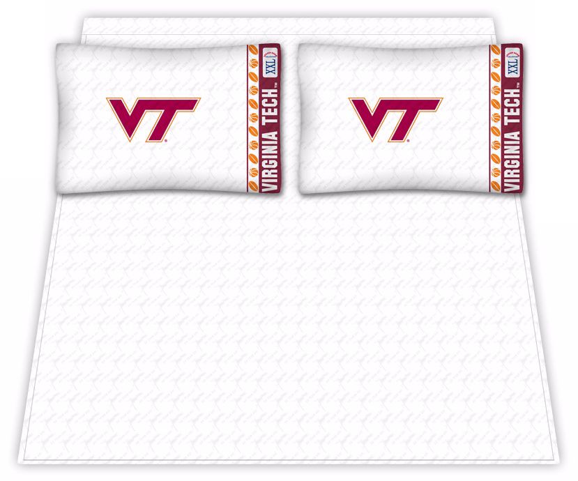 NCAA Virginia Tech Hokies Micro Fiber Sheet Set