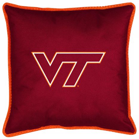 NCAA Virginia Tech Hokies Sidelines Throw Pillow