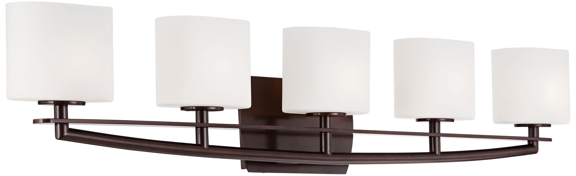 Columbus Avenue 40 1/2" Wide Bronze Wall Light Fixture