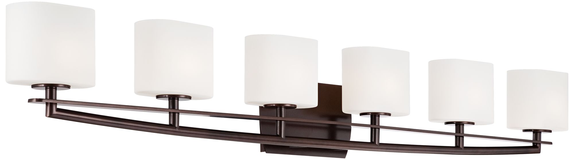 Columbus Avenue 48 1/4" Wide Bronze Wall Light Fixture