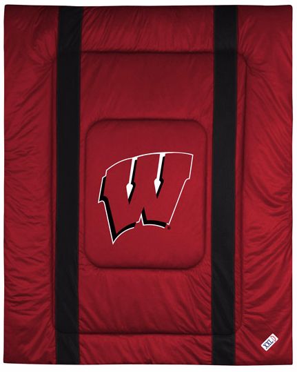 NCAA Wisconsin Badgers Sidelines Comforter