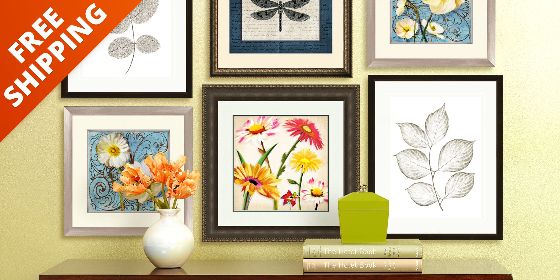 Save up to 65% on traditional and contemporary wall in our home decor sale.