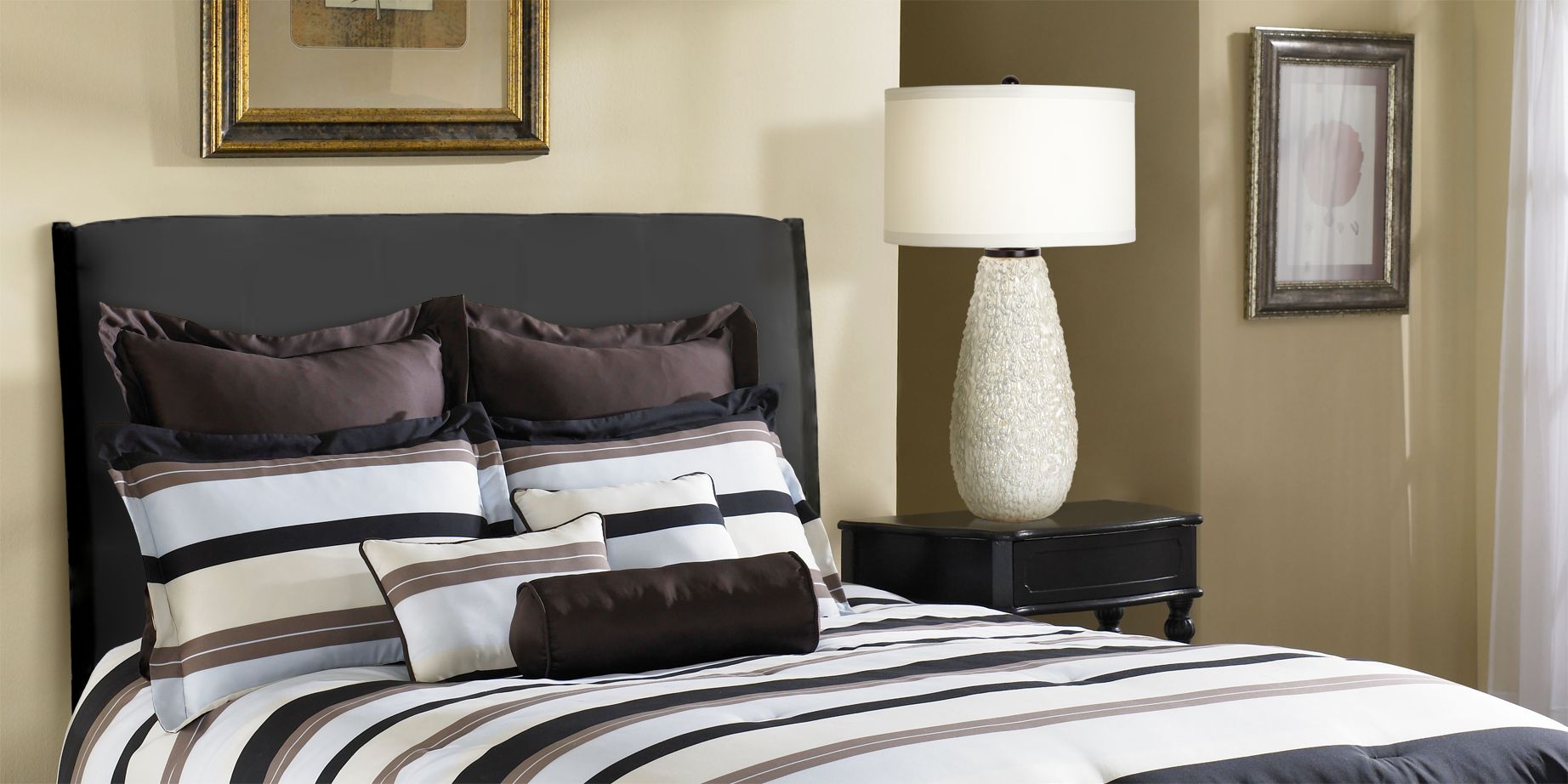 contemporary guest bedroom
