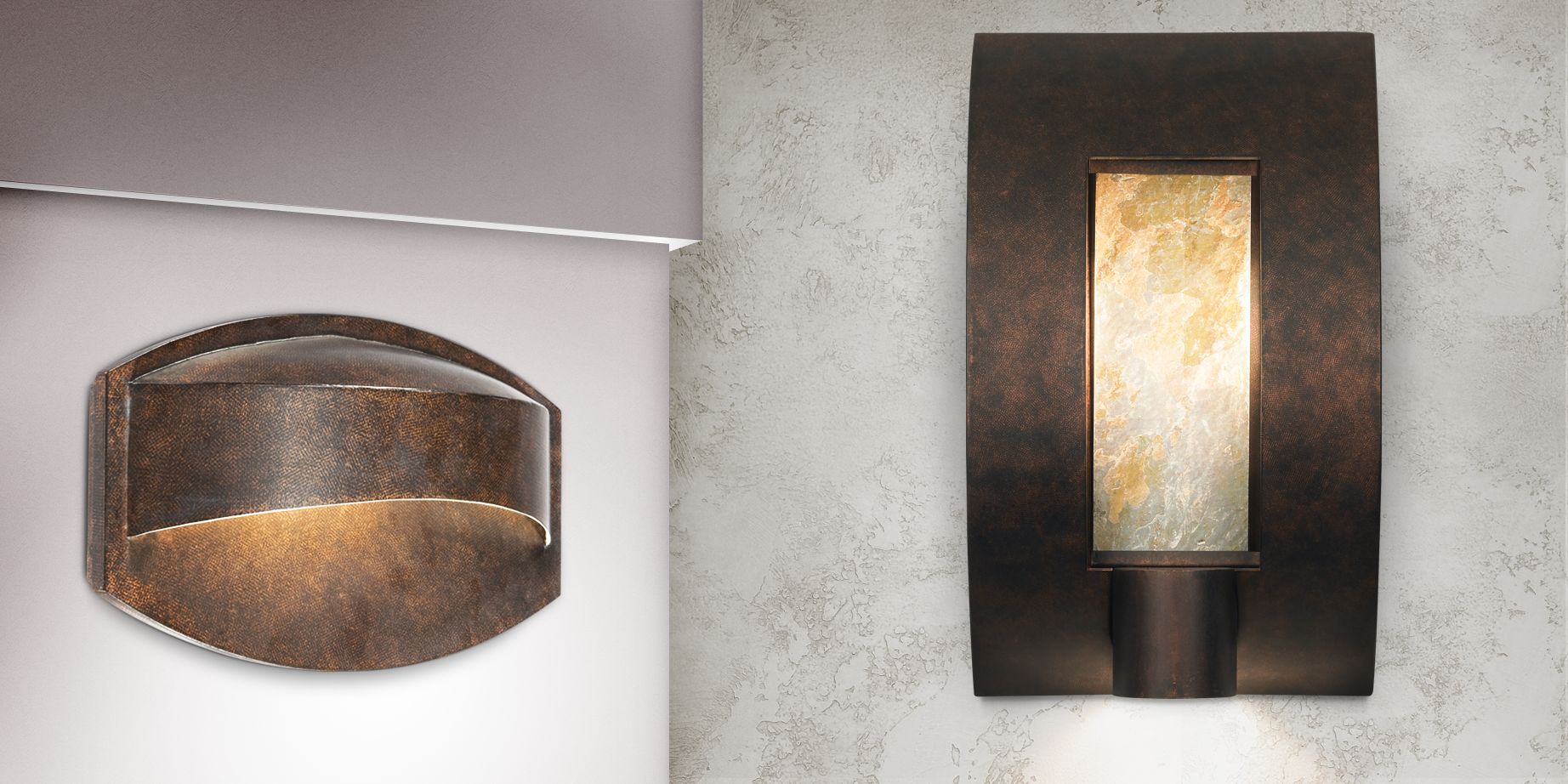 Outdoor lights, wall sconces and lanterns