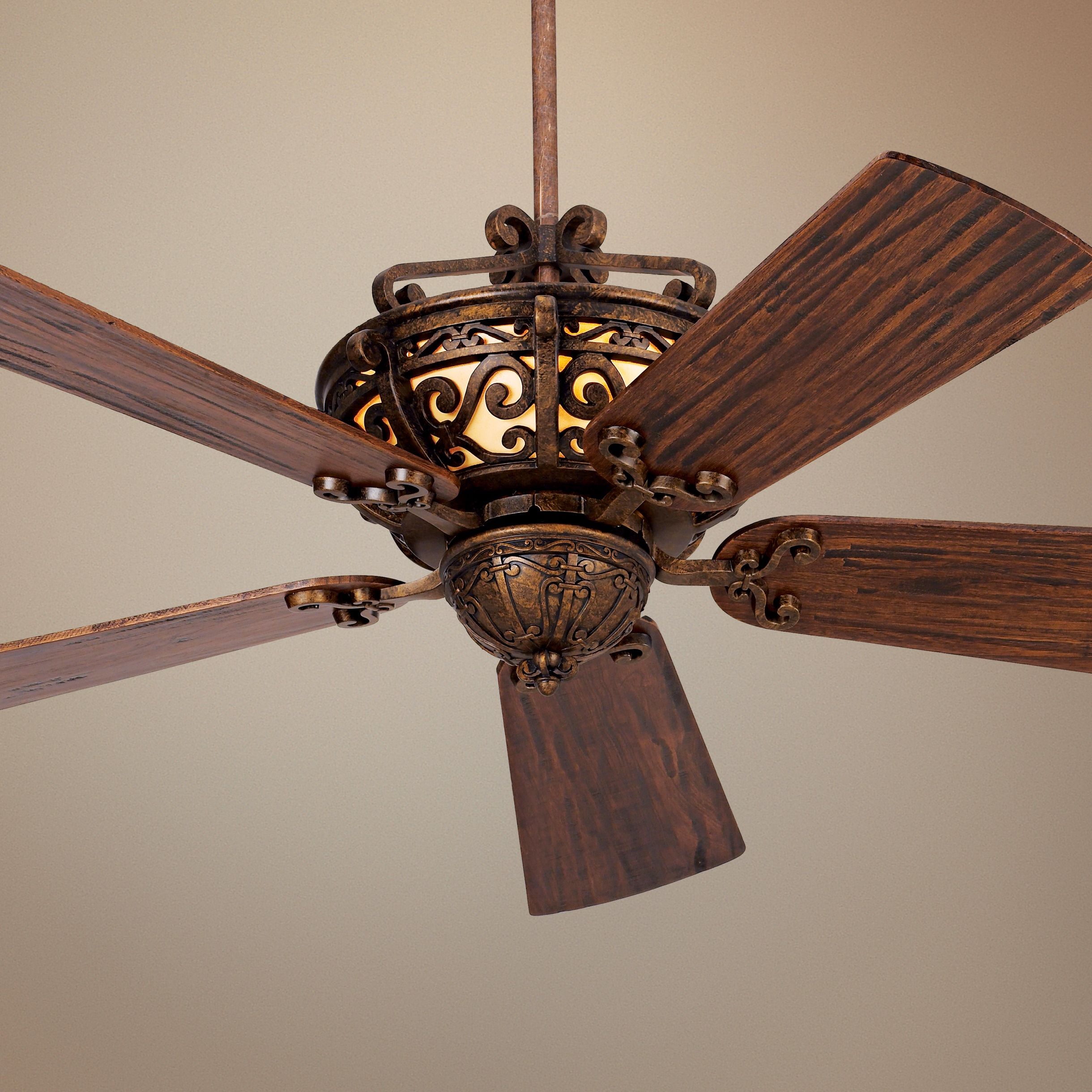 54" CraftmadeToscona Peruvian Finish Ceiling Fan