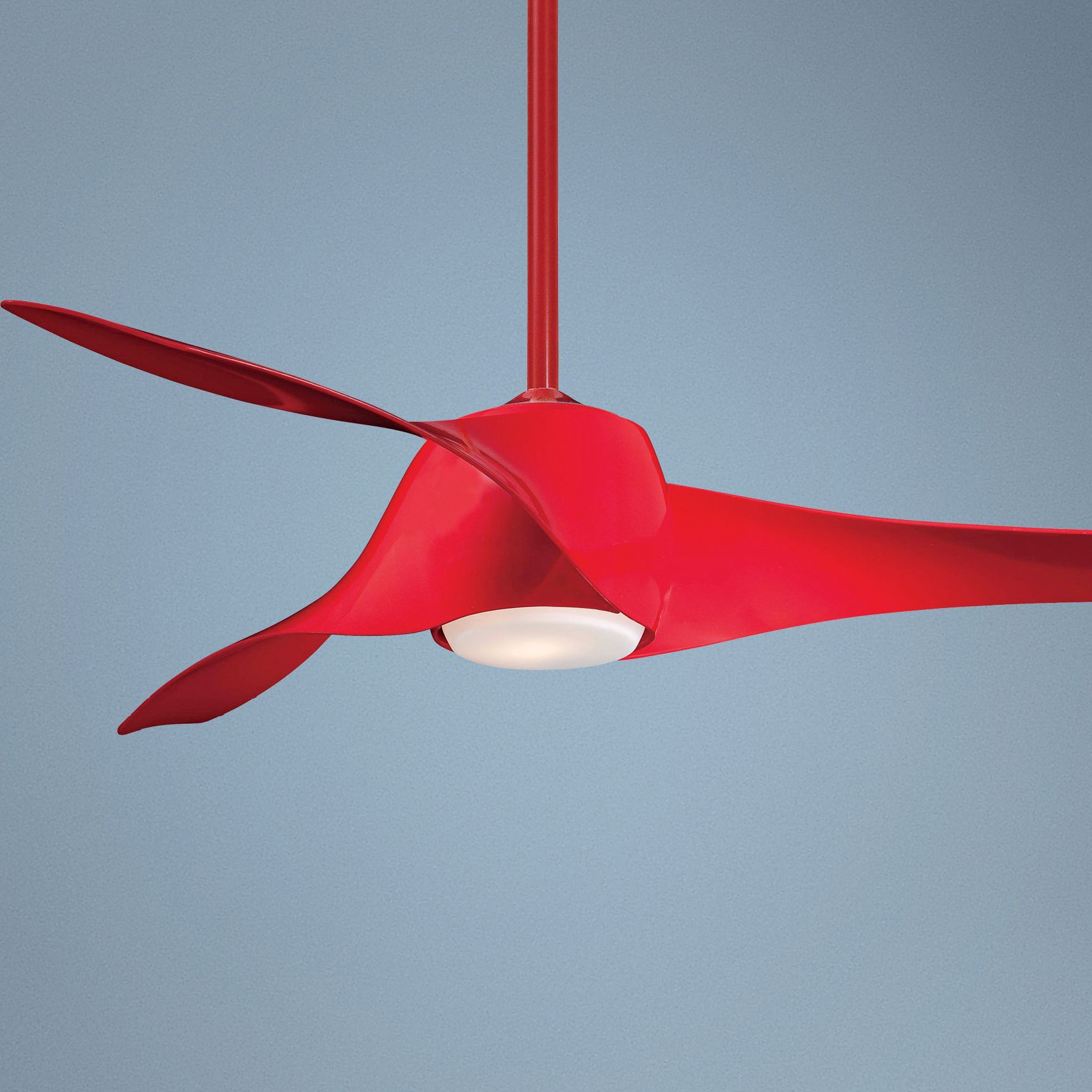 58" Artemis High Pure Red Ceiling Fan