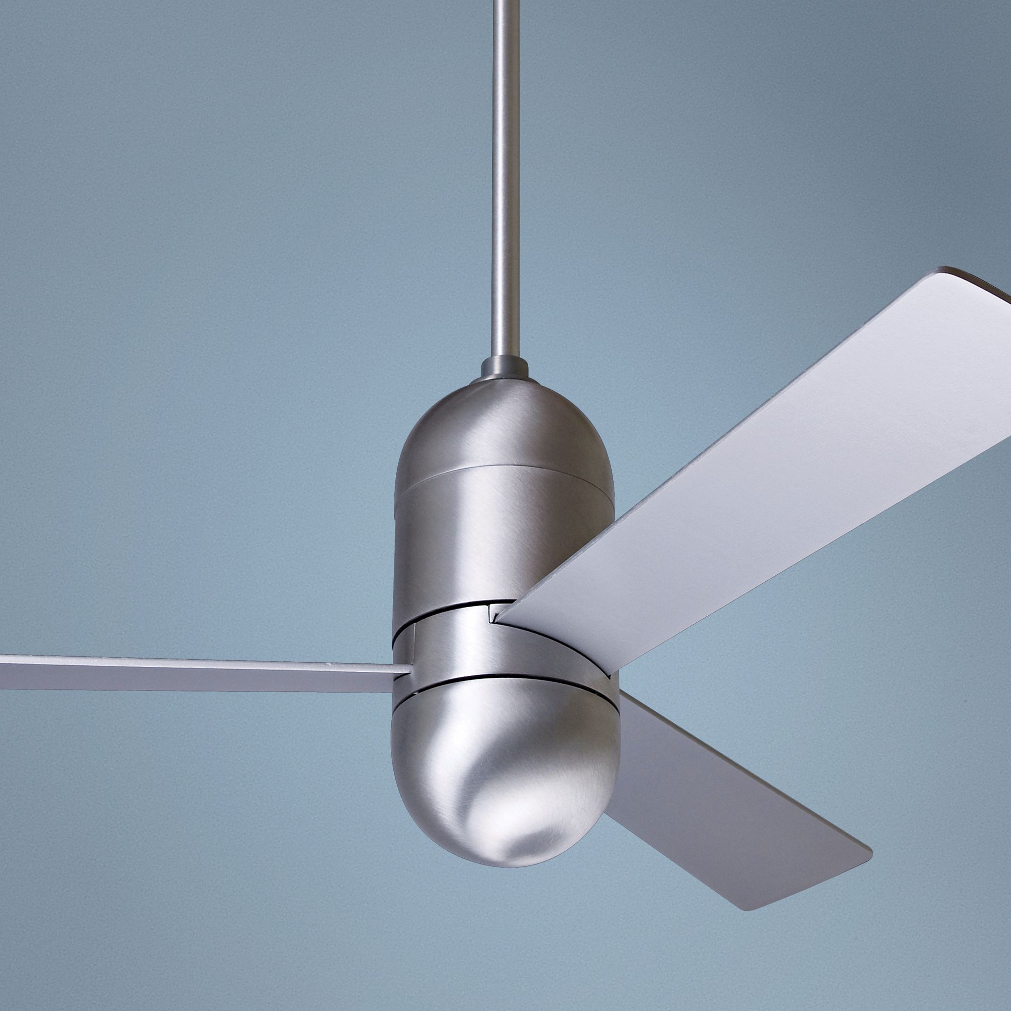 42" Modern Fan Cirrus Aluminum Finish Ceiling Fan