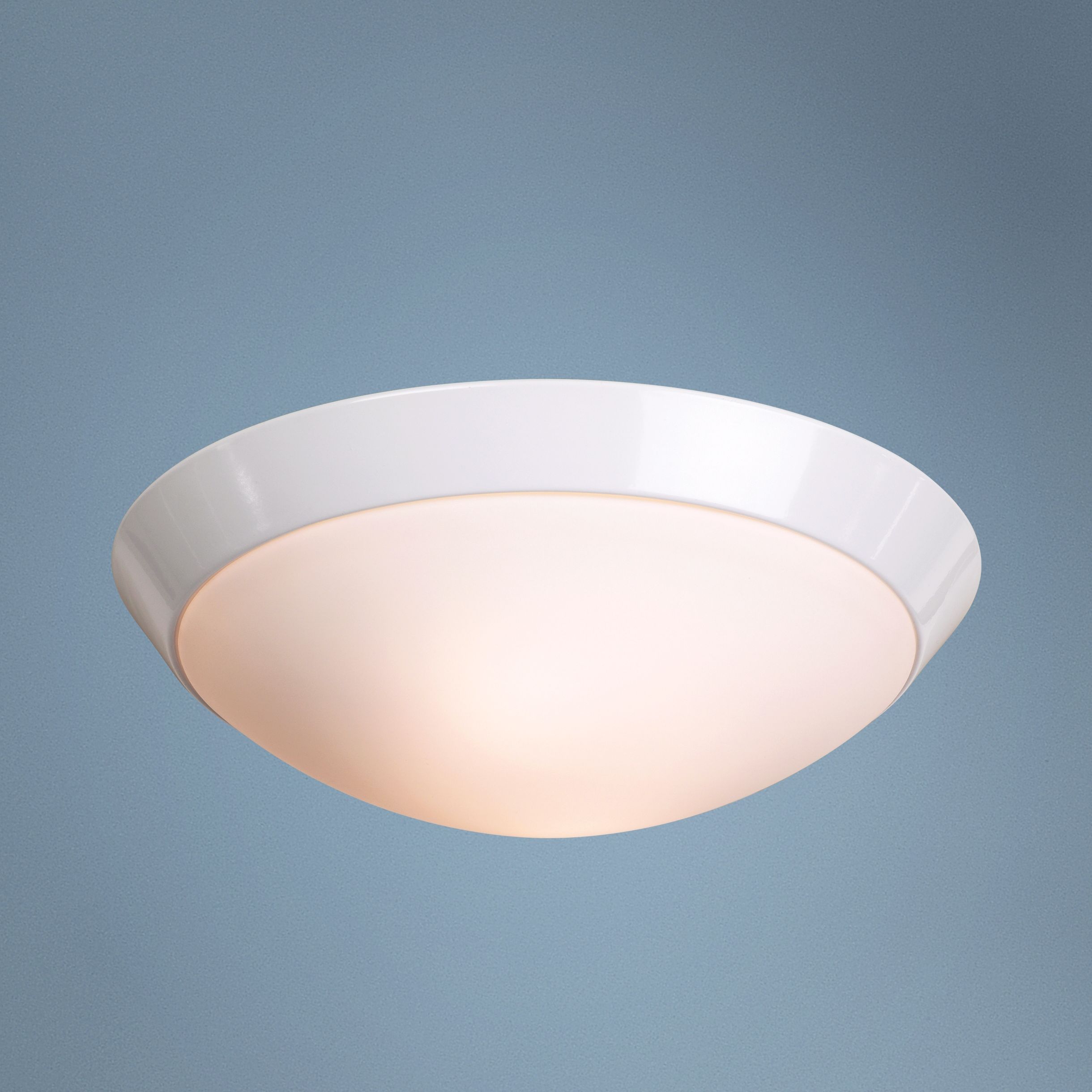 Davis 13" Wide White Ceiling Light Fixture