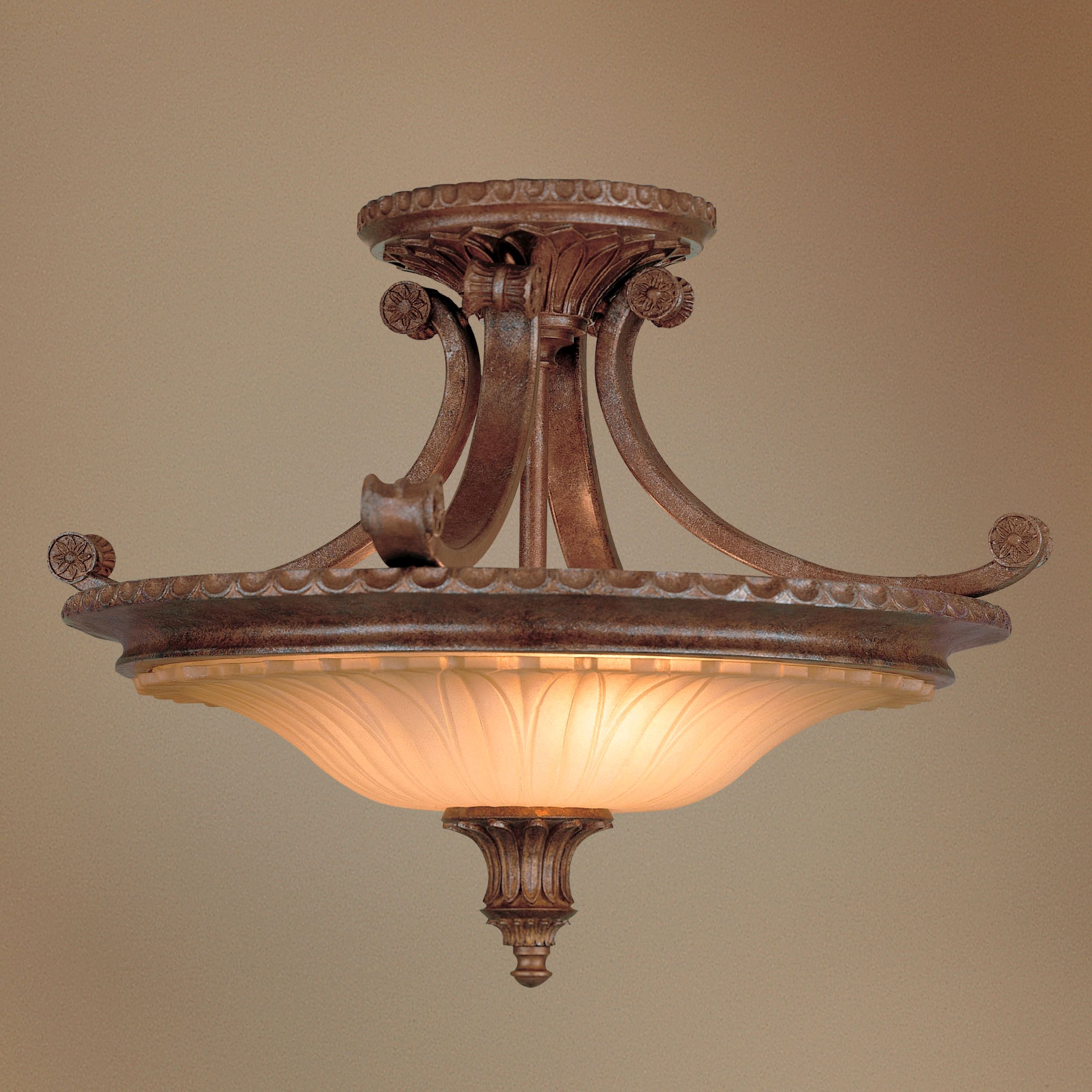 Stirling Castle Collection 19" Wide Ceiling Light Fixture