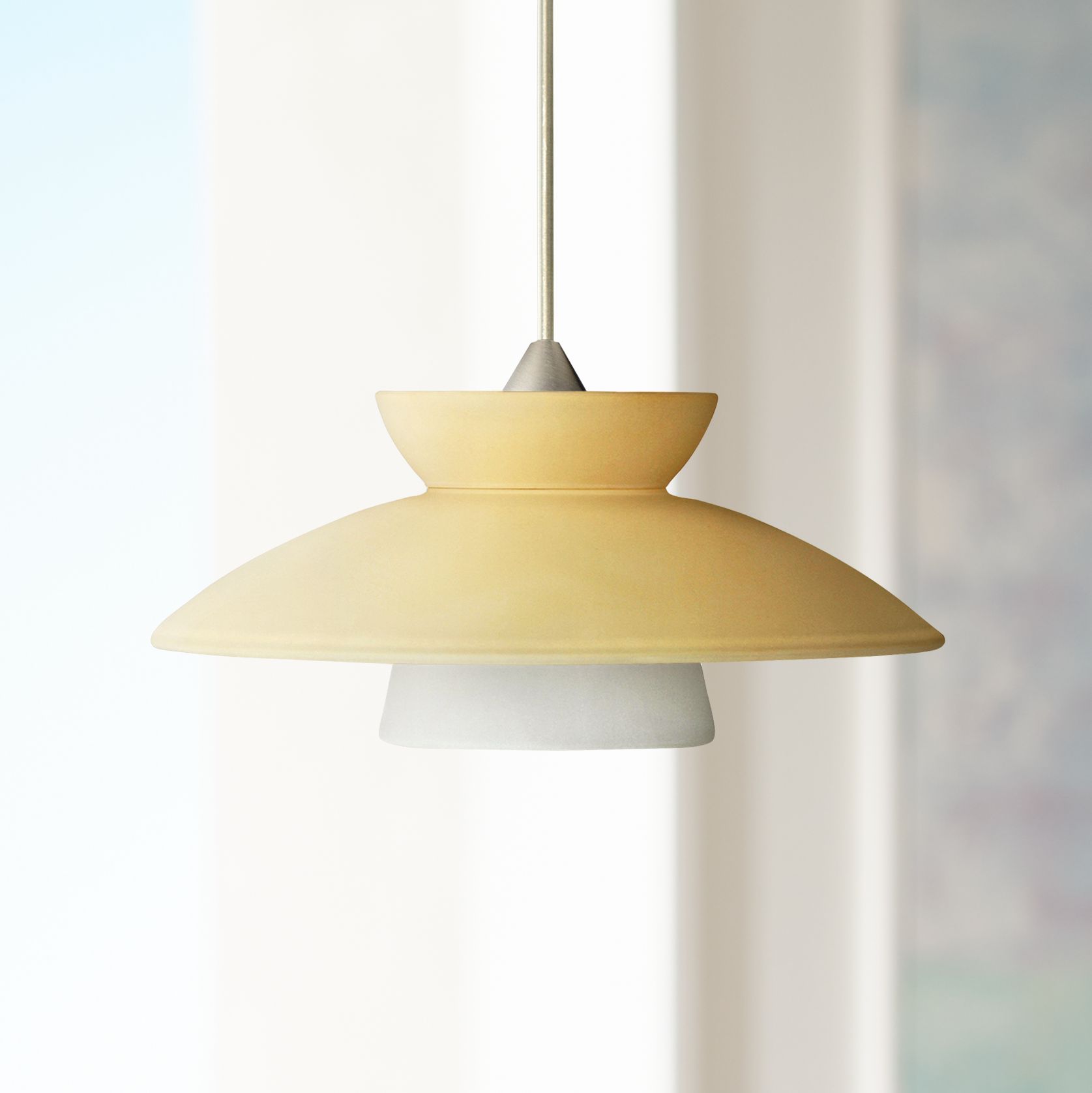 Trilo Champagne Glass Mini Pendant Chandelier