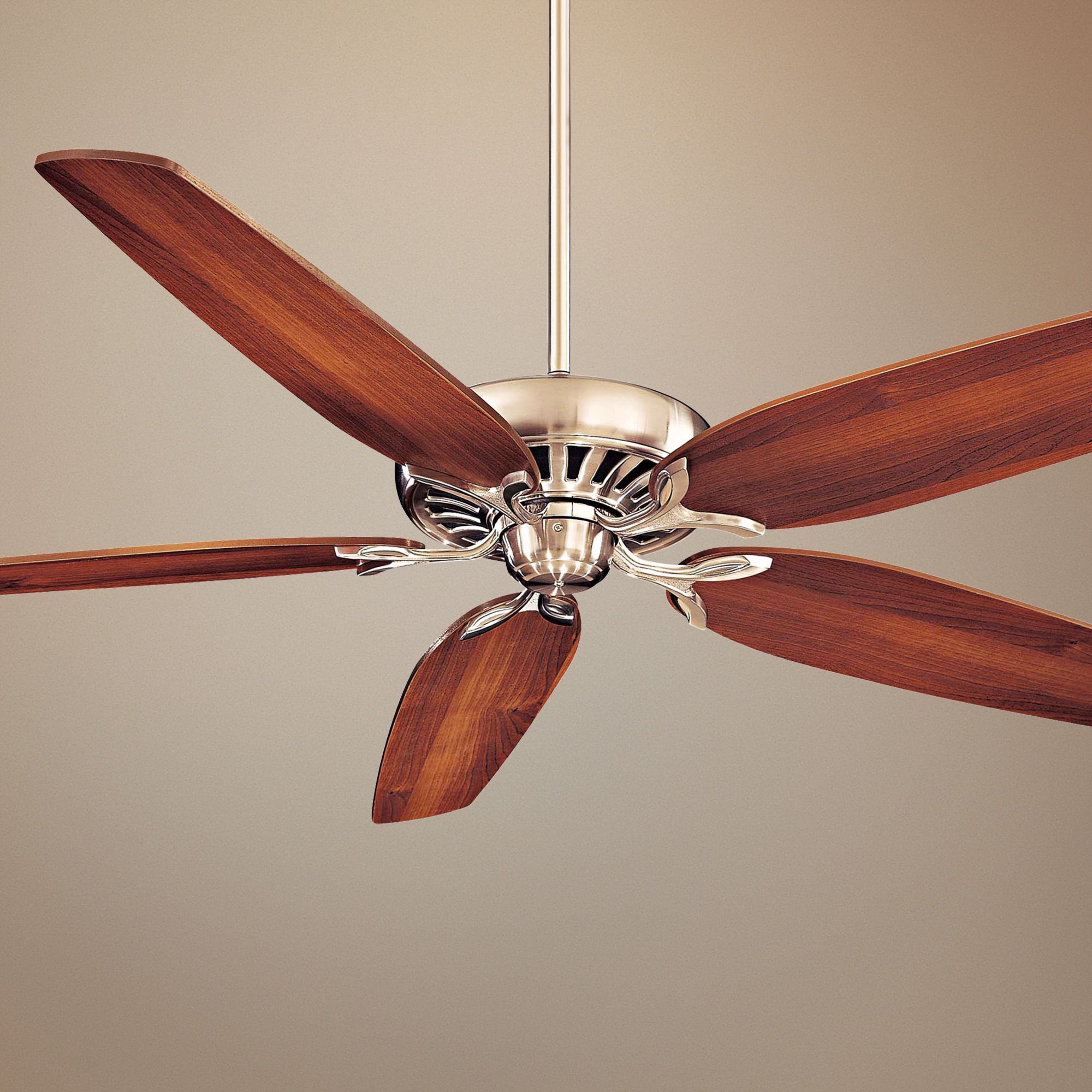72" Minka Great Room Brushed Nickel Ceiling Fan