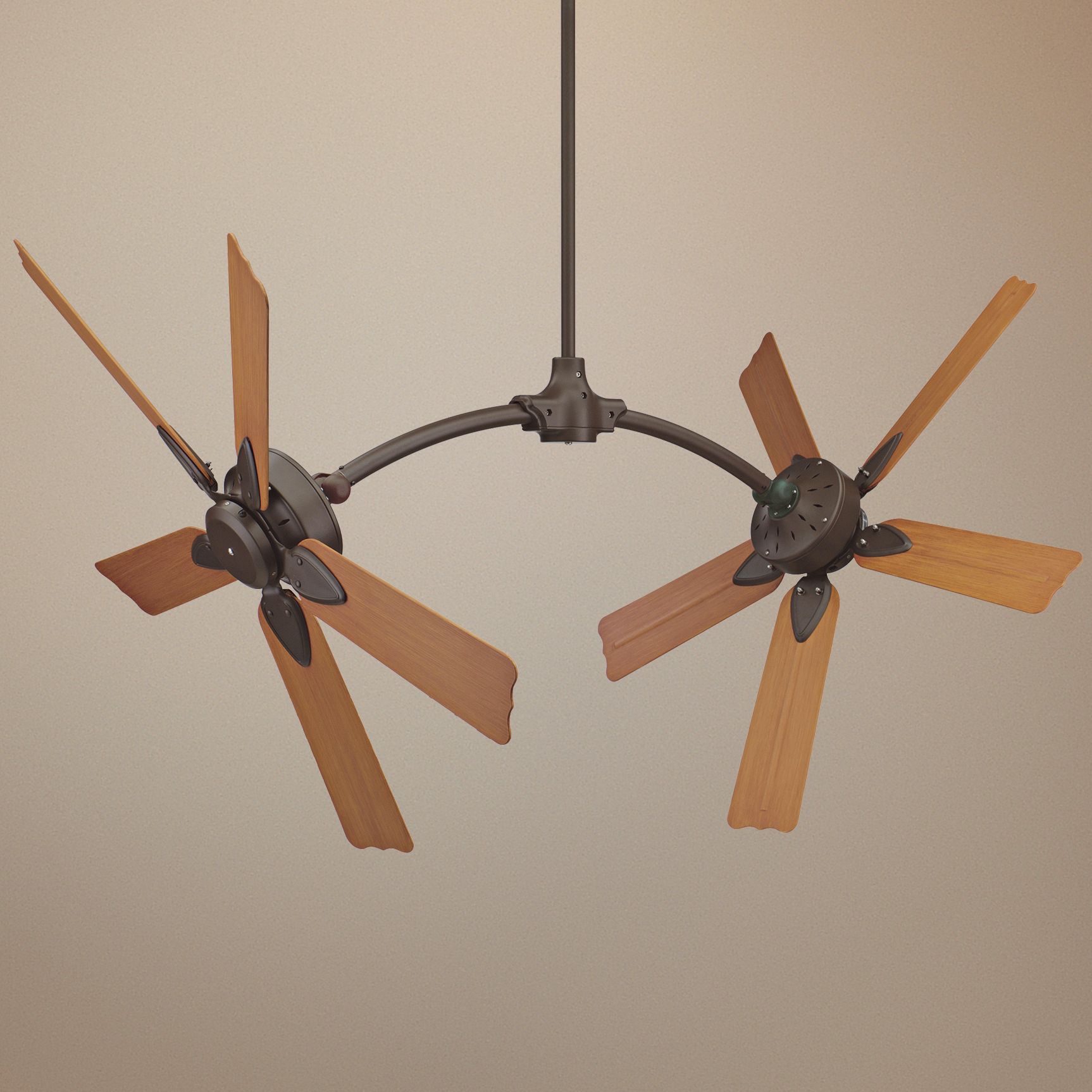 The Caruso™  Oil Rubbed Bronze Fan By Fanimation