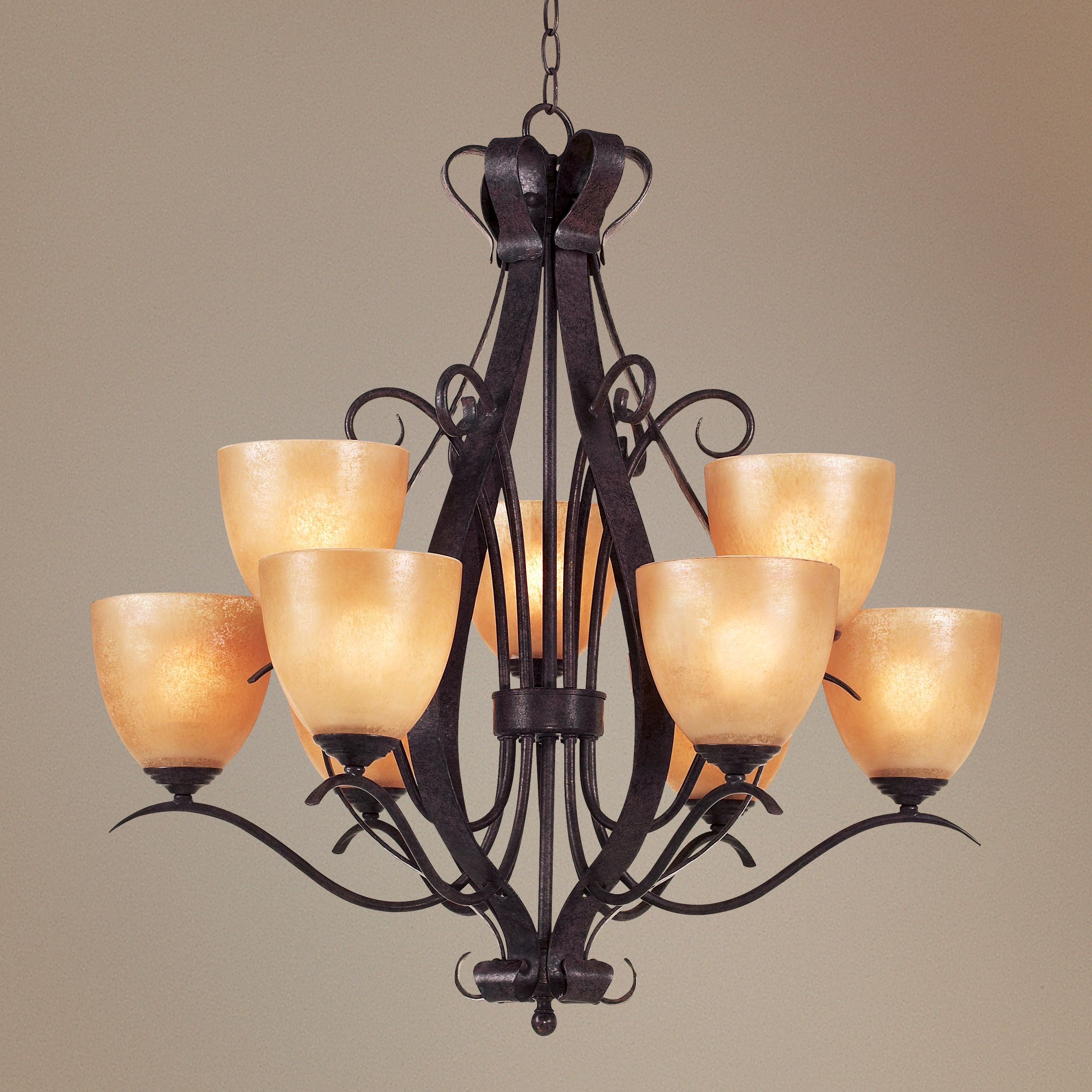 Modella Collection Nine Light Chandelier