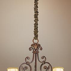 Burlap Cord Cover Pottery Barn Creative Co Op Chandelier Chain