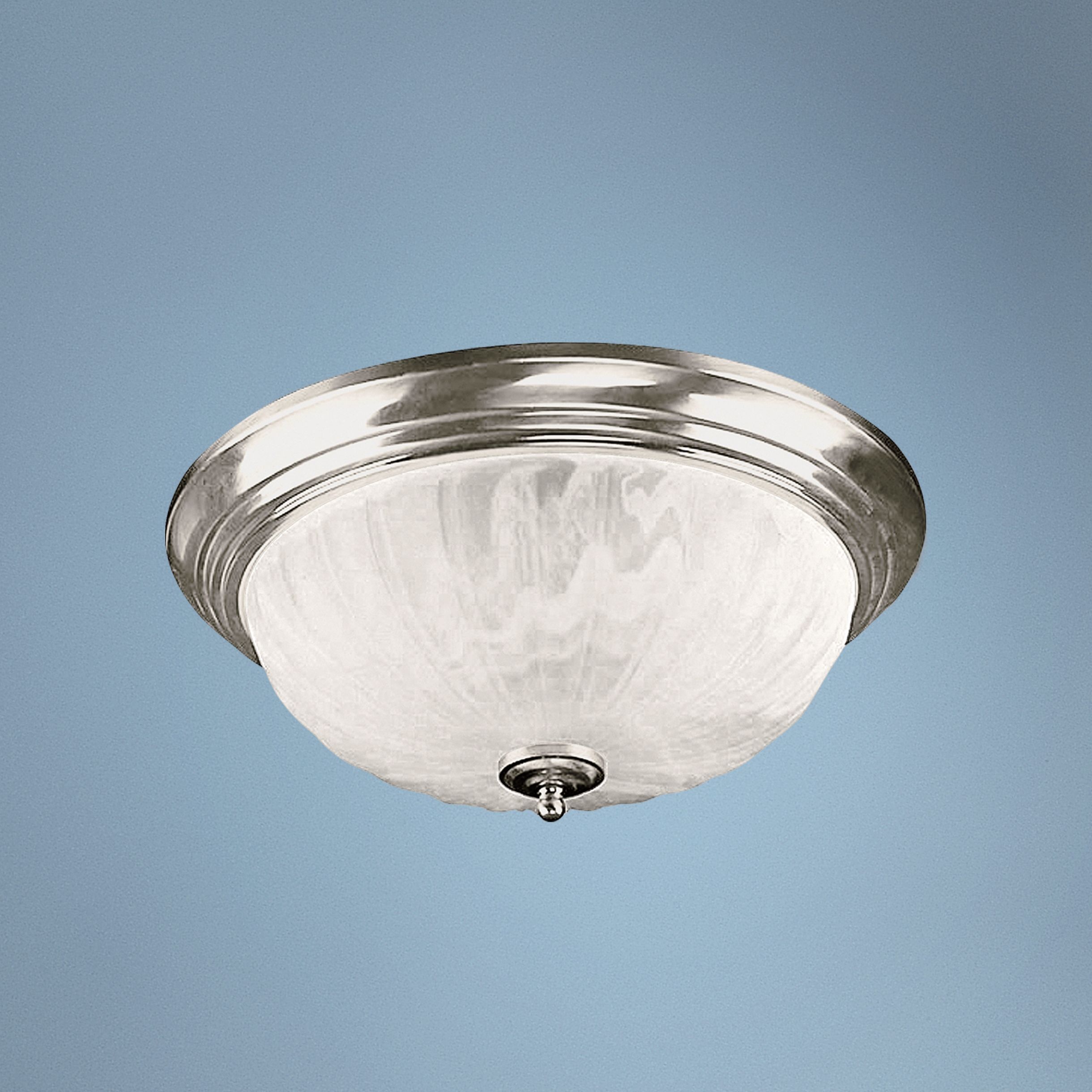 Melon Collection 13" Wide Flushmount Ceiling Light Fixture