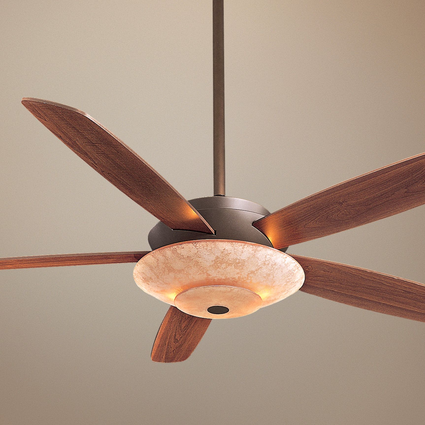 54 Minka Aire Airus Oil Rubbed Bronze Ceiling Fan 33817 On