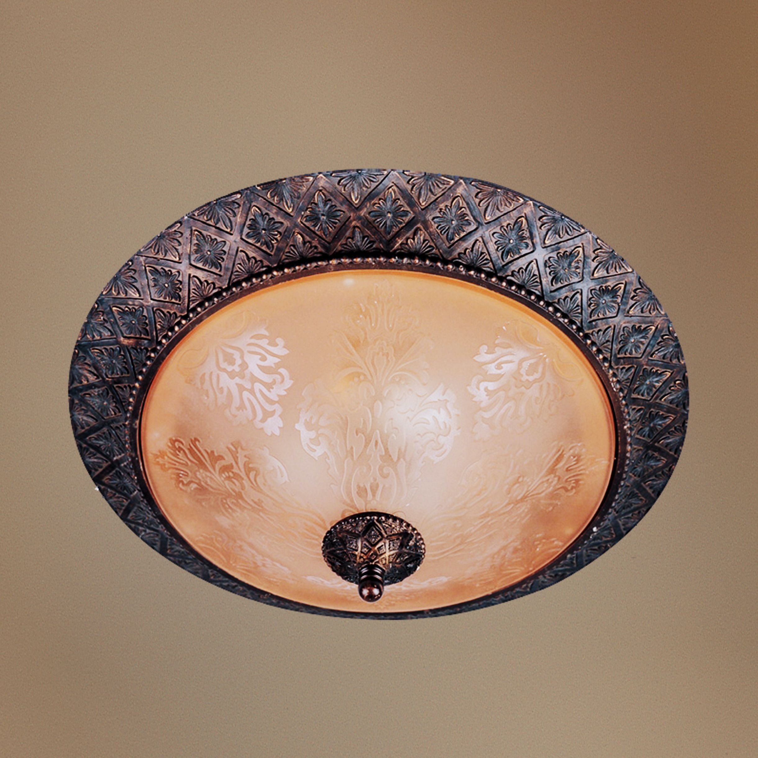 Symphony Oil-Rubbed Bronze 19" Wide Ceiling Light Fixture