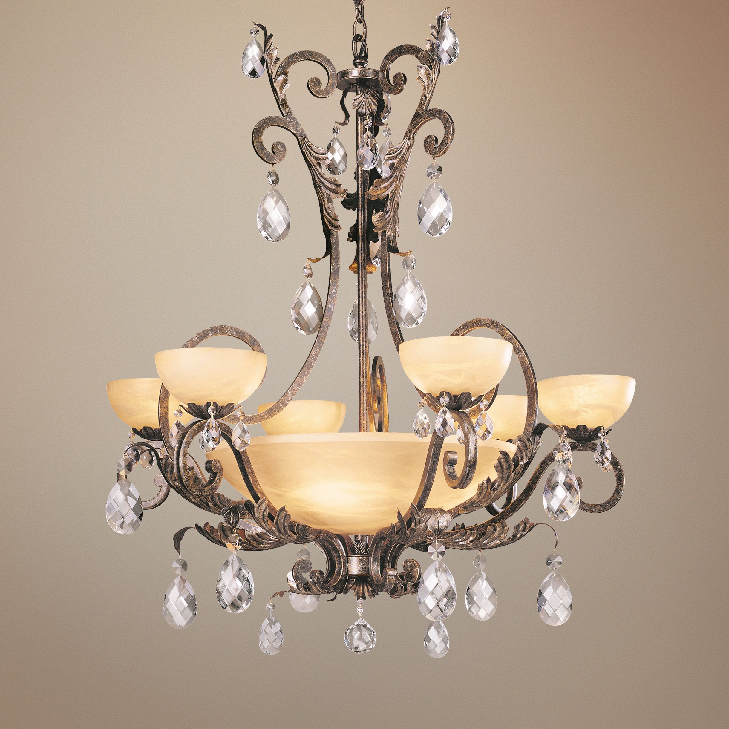 Fredrick Ramond Barcelona French Marble Chandelier
