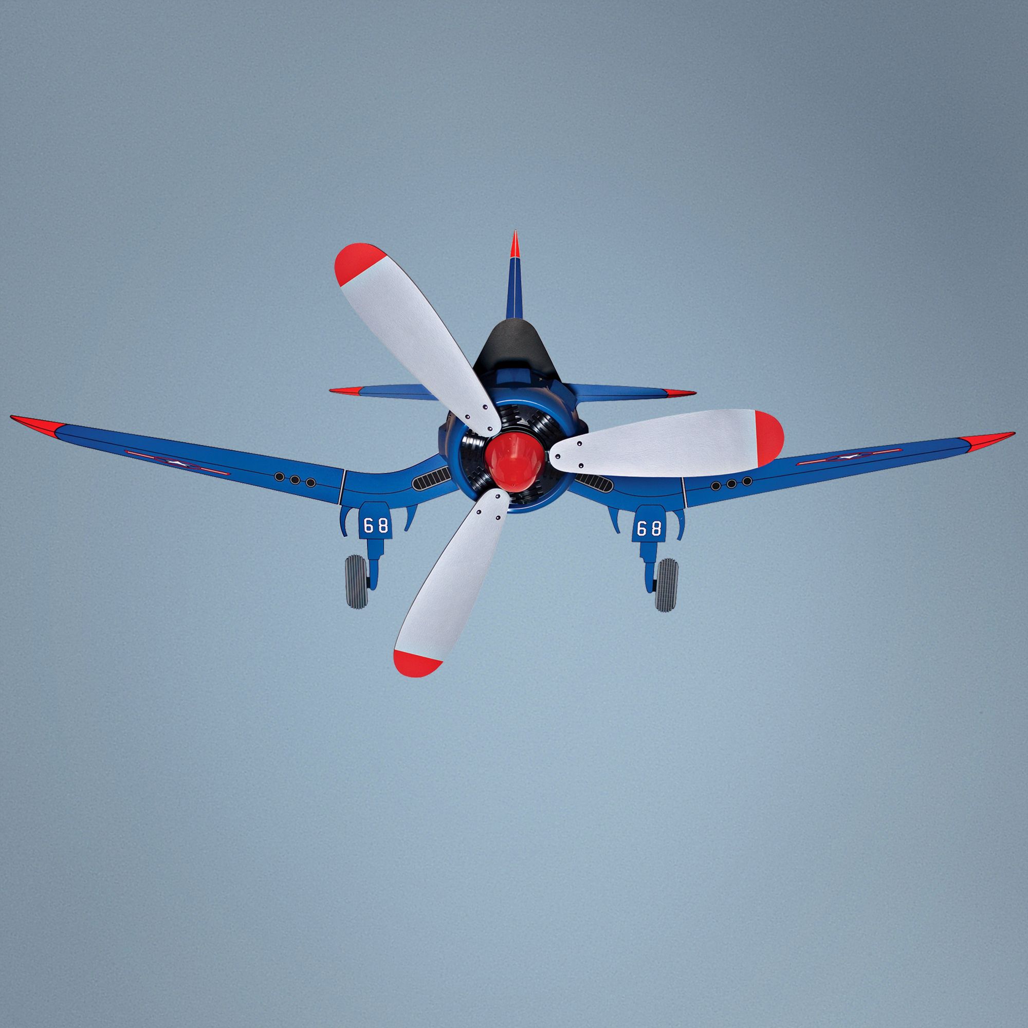 48" Fantasy Flyer Airplane Ceiling Fan