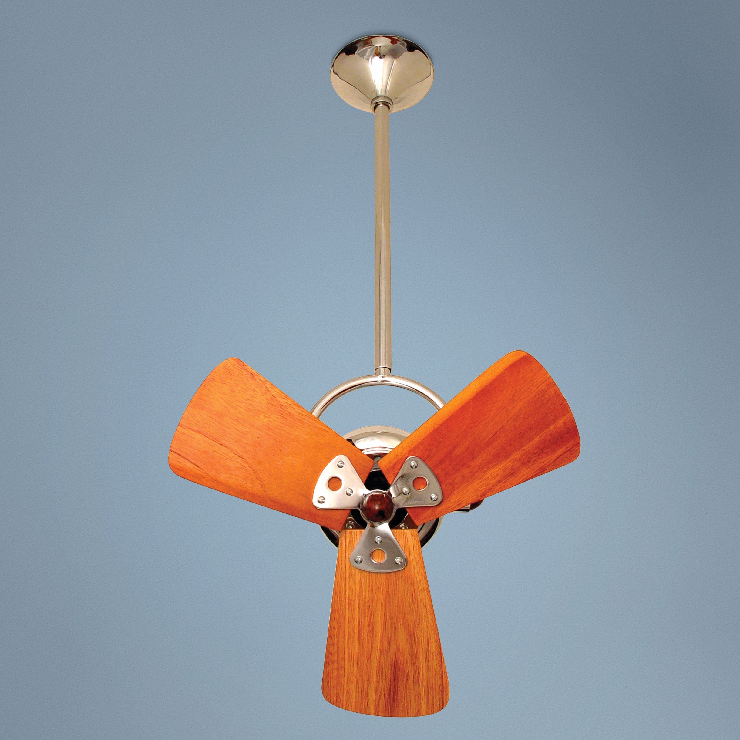 16" Matthews Bianca Direcional Chrome Ceiling Fan