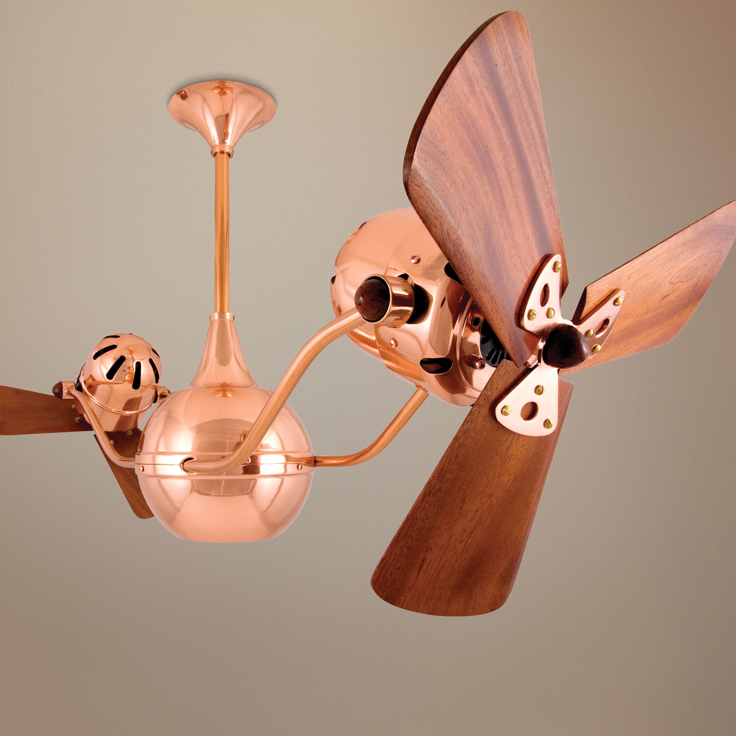 42" Vent Bettina Polished Copper Standard Ceiling Fan