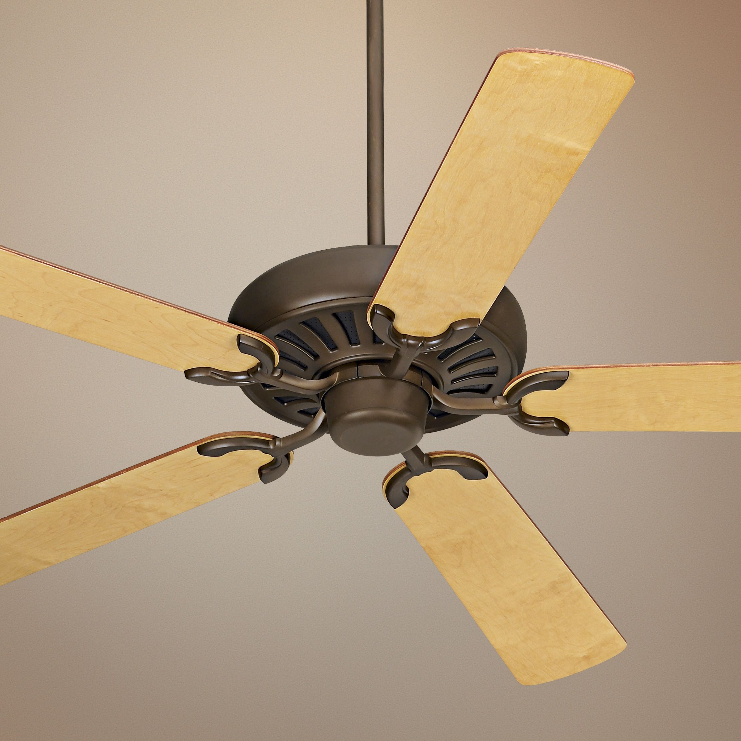60" Casa Equinox Oil-Rubbed Bronze Maple Blades Ceiling Fan