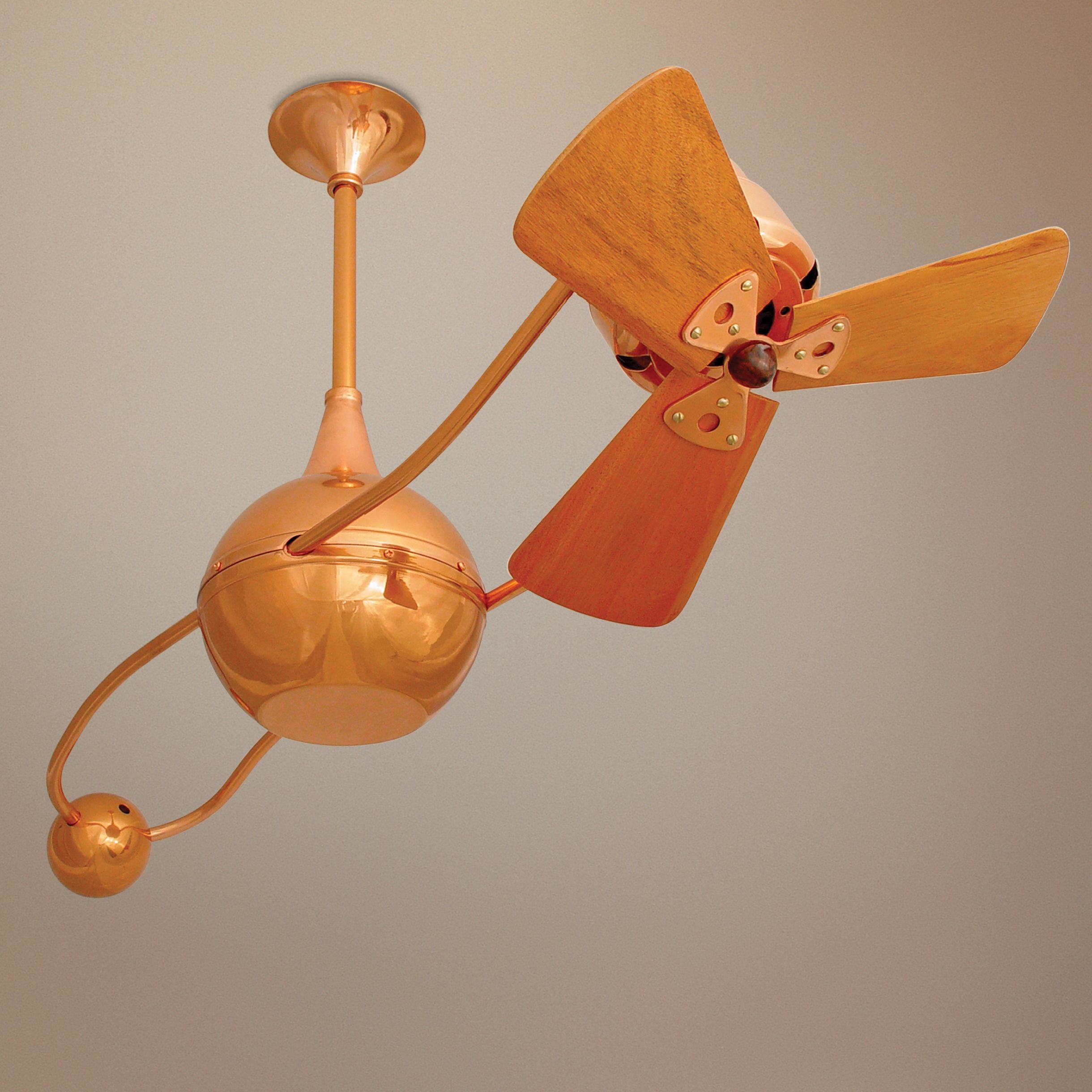 40" Brisa 2000 Polished Copper Ceiling Fan
