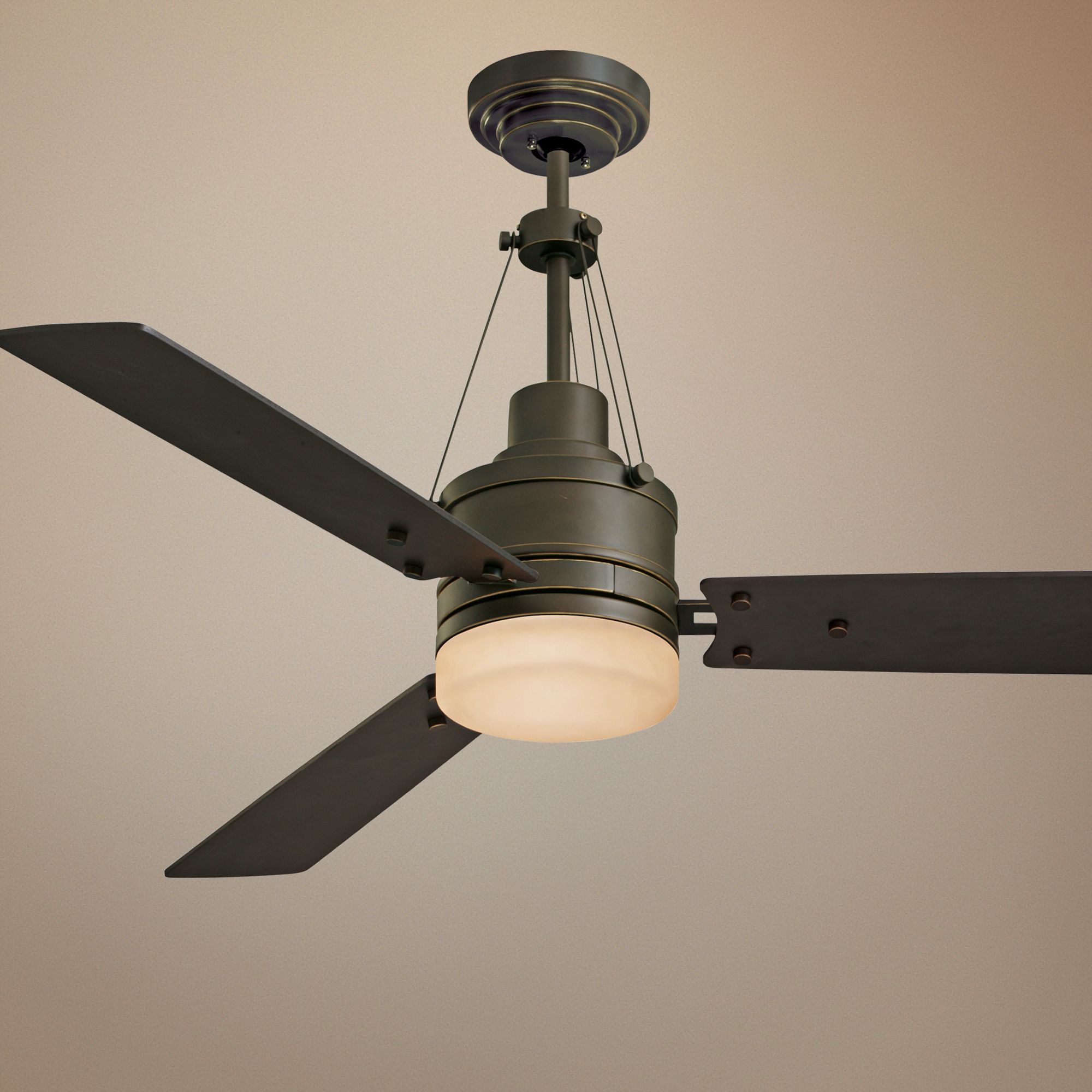54" Highpointe Golden Espresso Finish Ceiling Fan