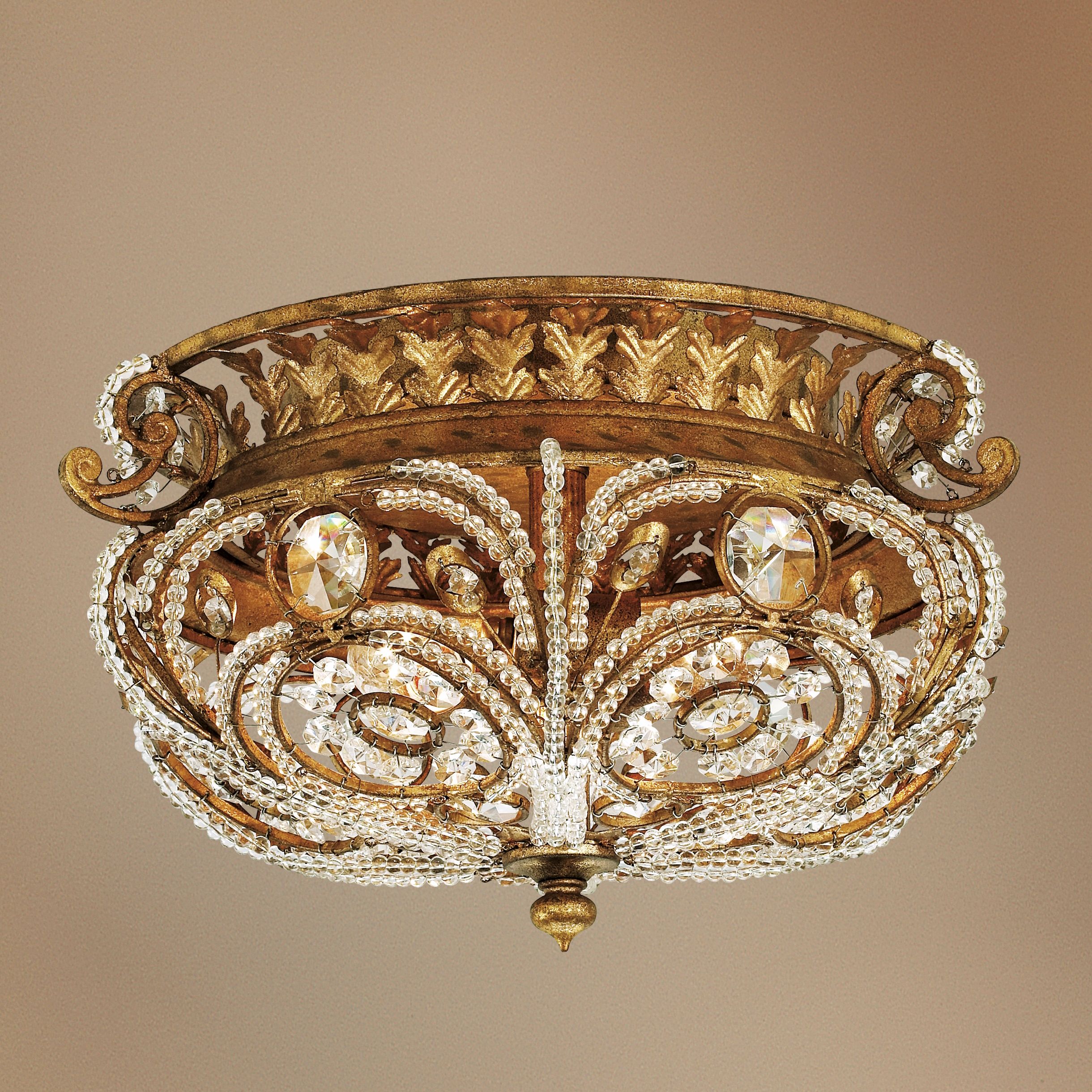 Quoizel La Crysta 18" Wide Ceiling Light Fixture