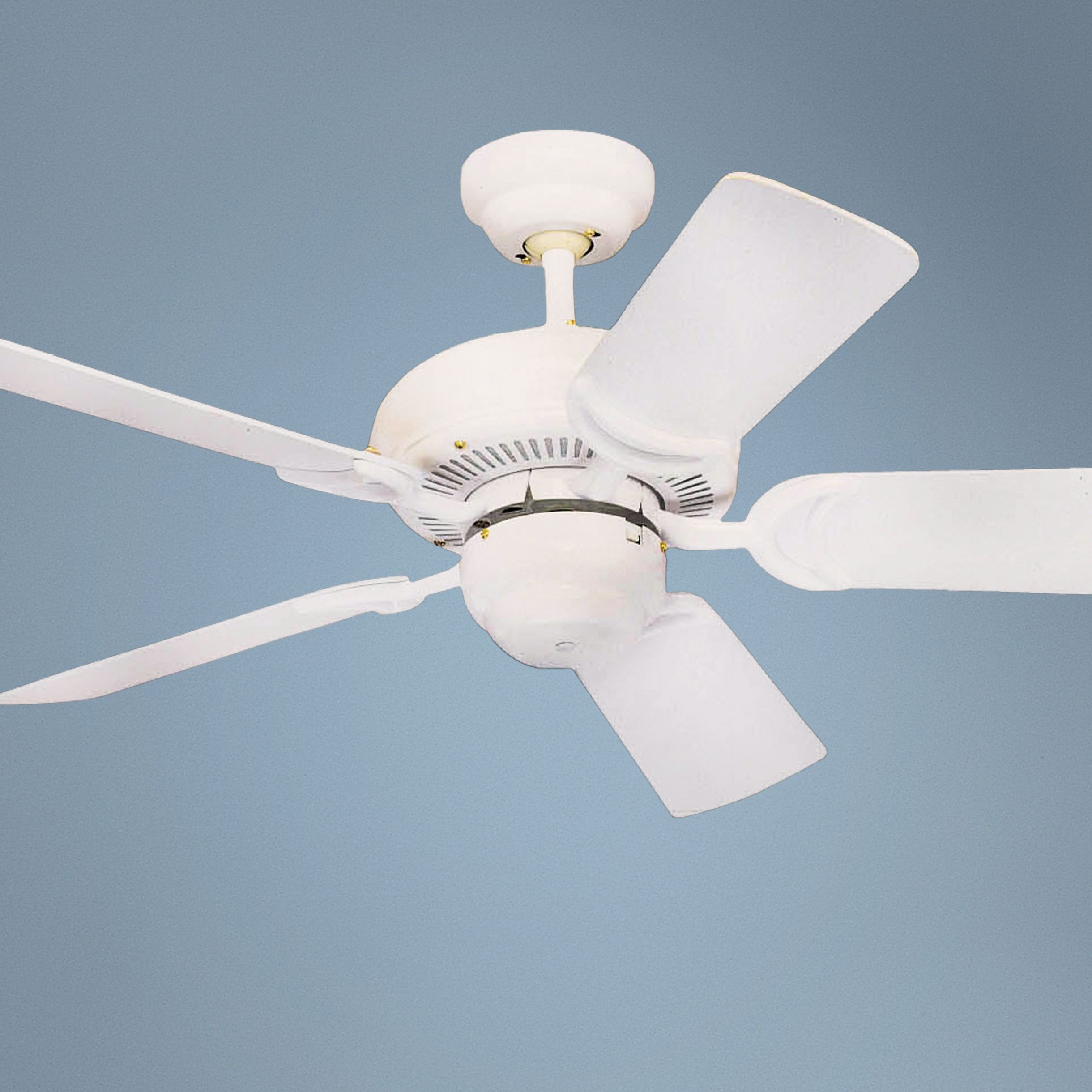 34" Designer Supreme III White Finish Ceiling Fan