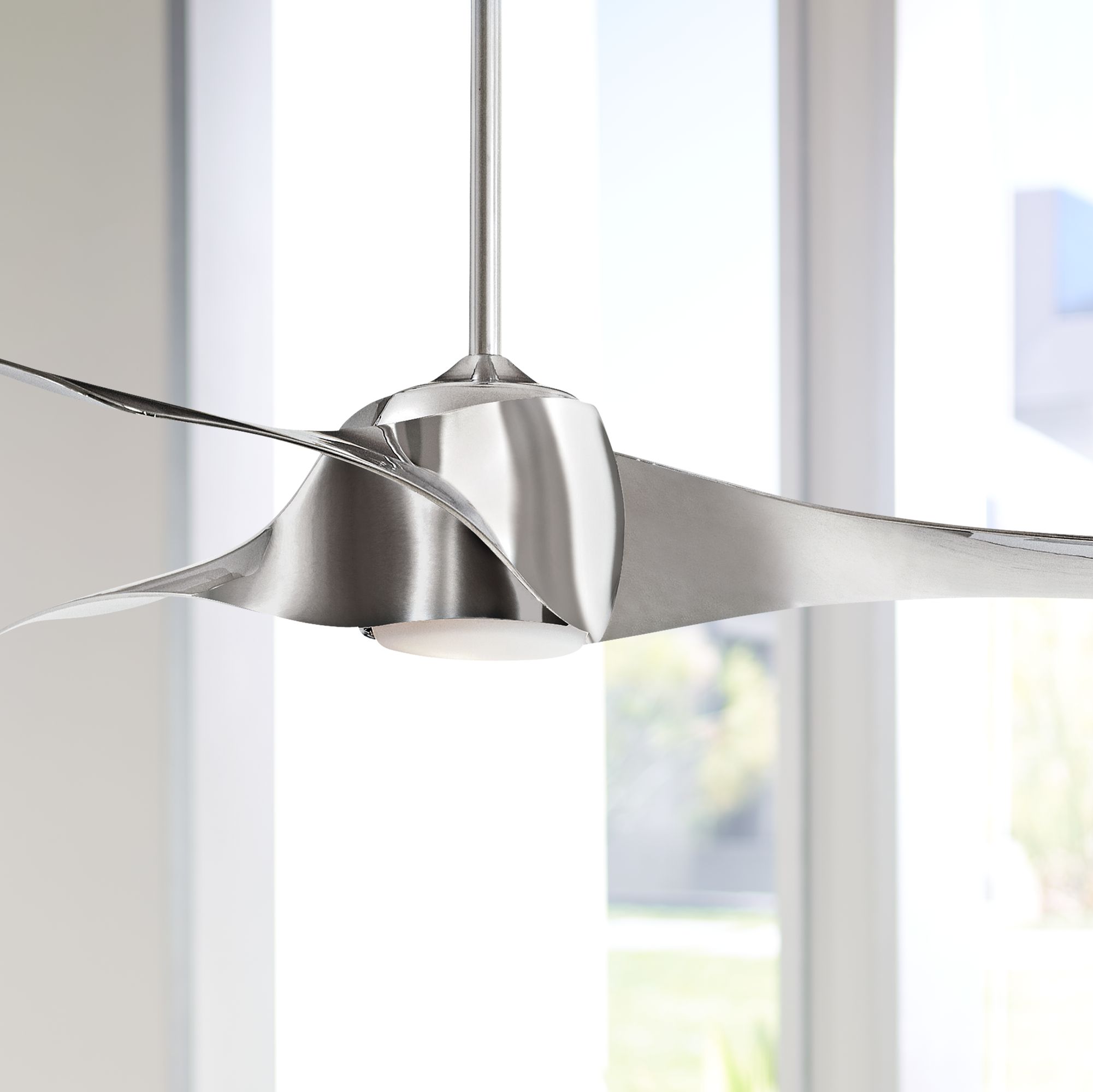 58" Artemis Liquid Nickel Ceiling Fan