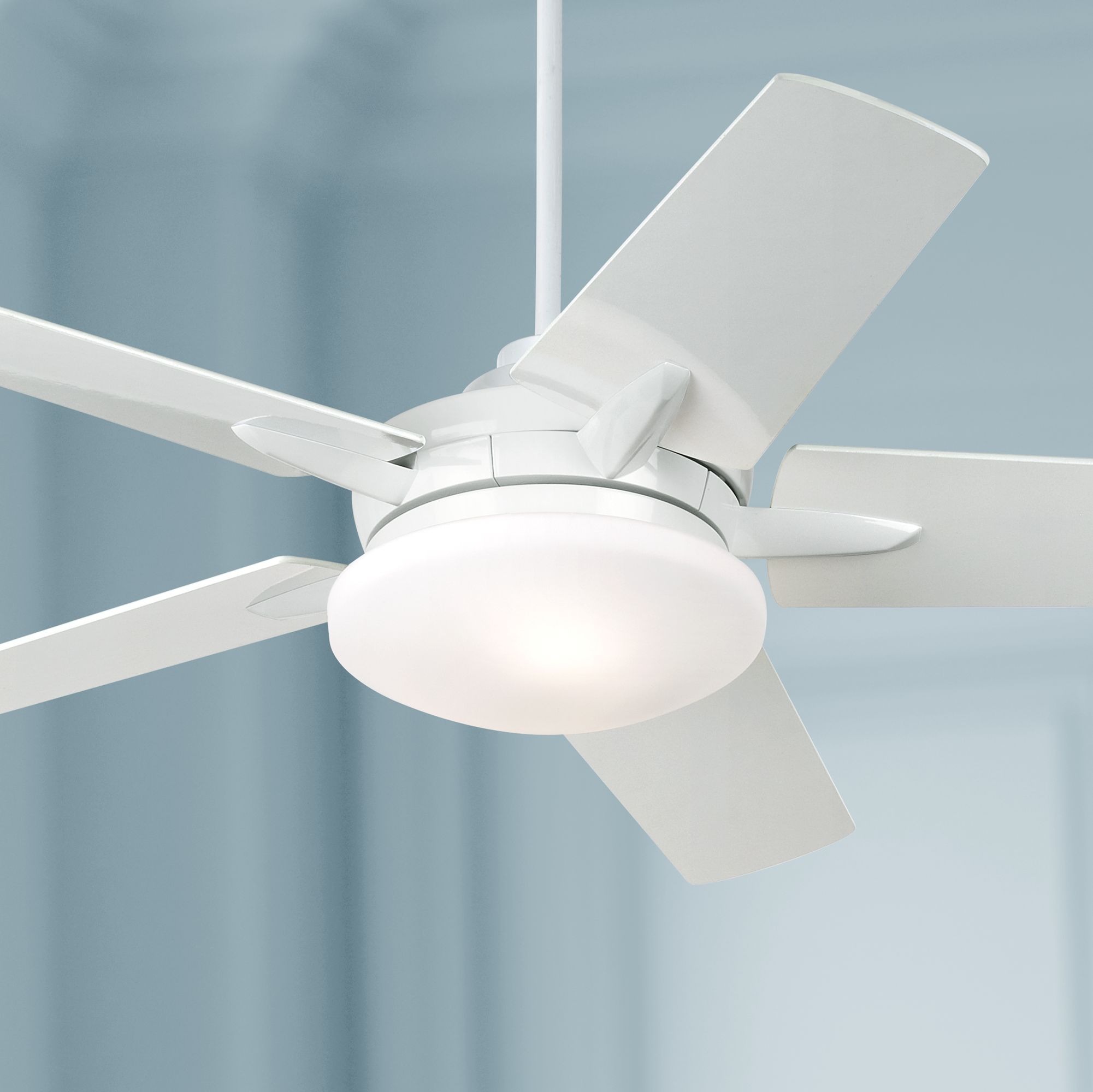 52" Casa Endeavor™ White Ceiling Fan