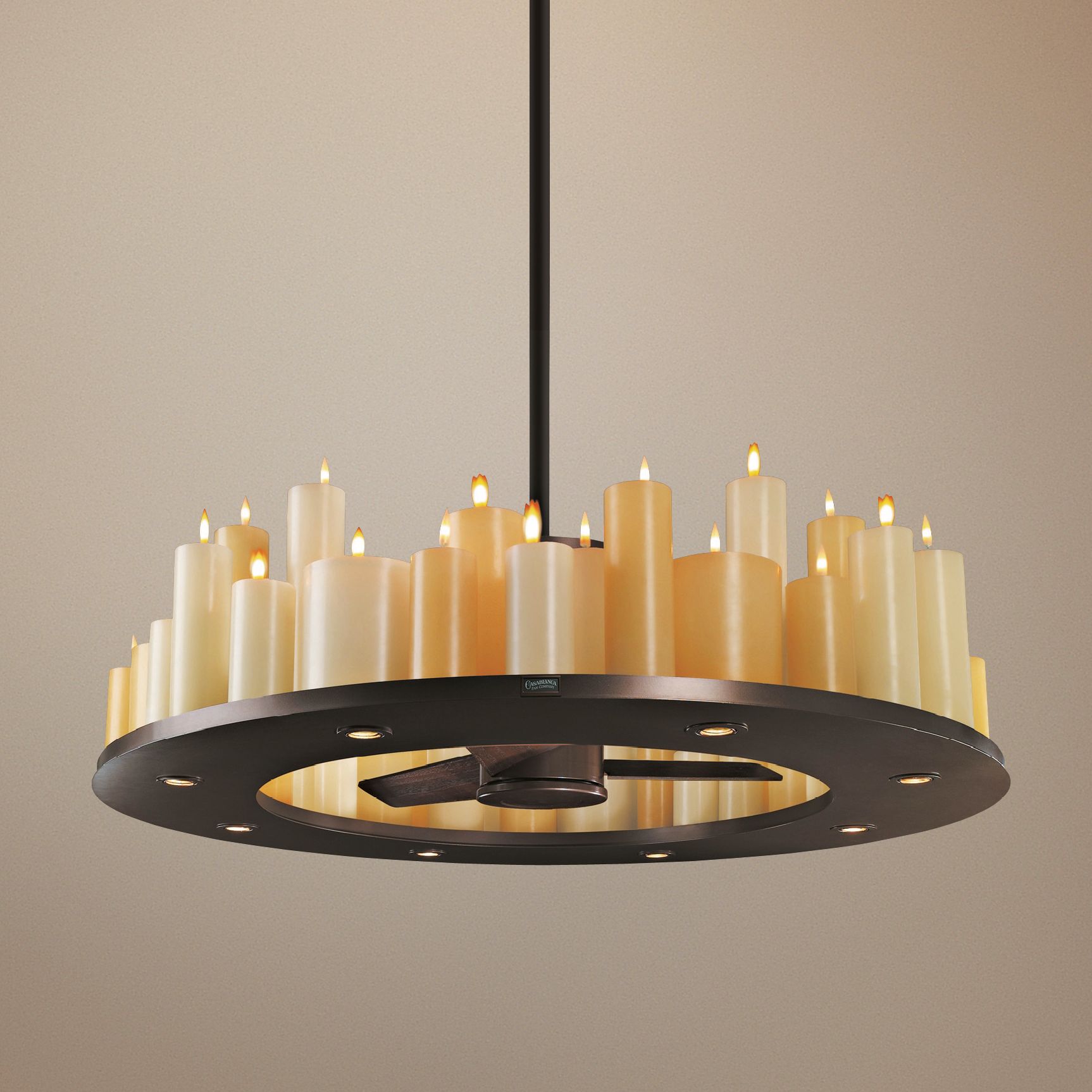 30" Casablanca Candelier Ceiling Fan