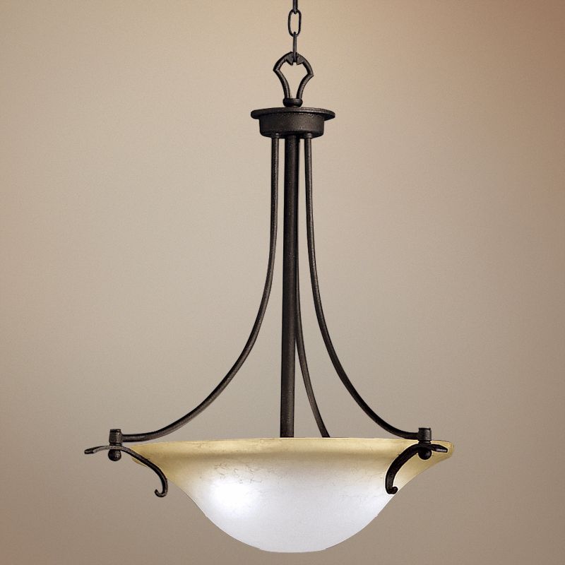 Pomeroy 27" High Bowl Pendant Chandelier