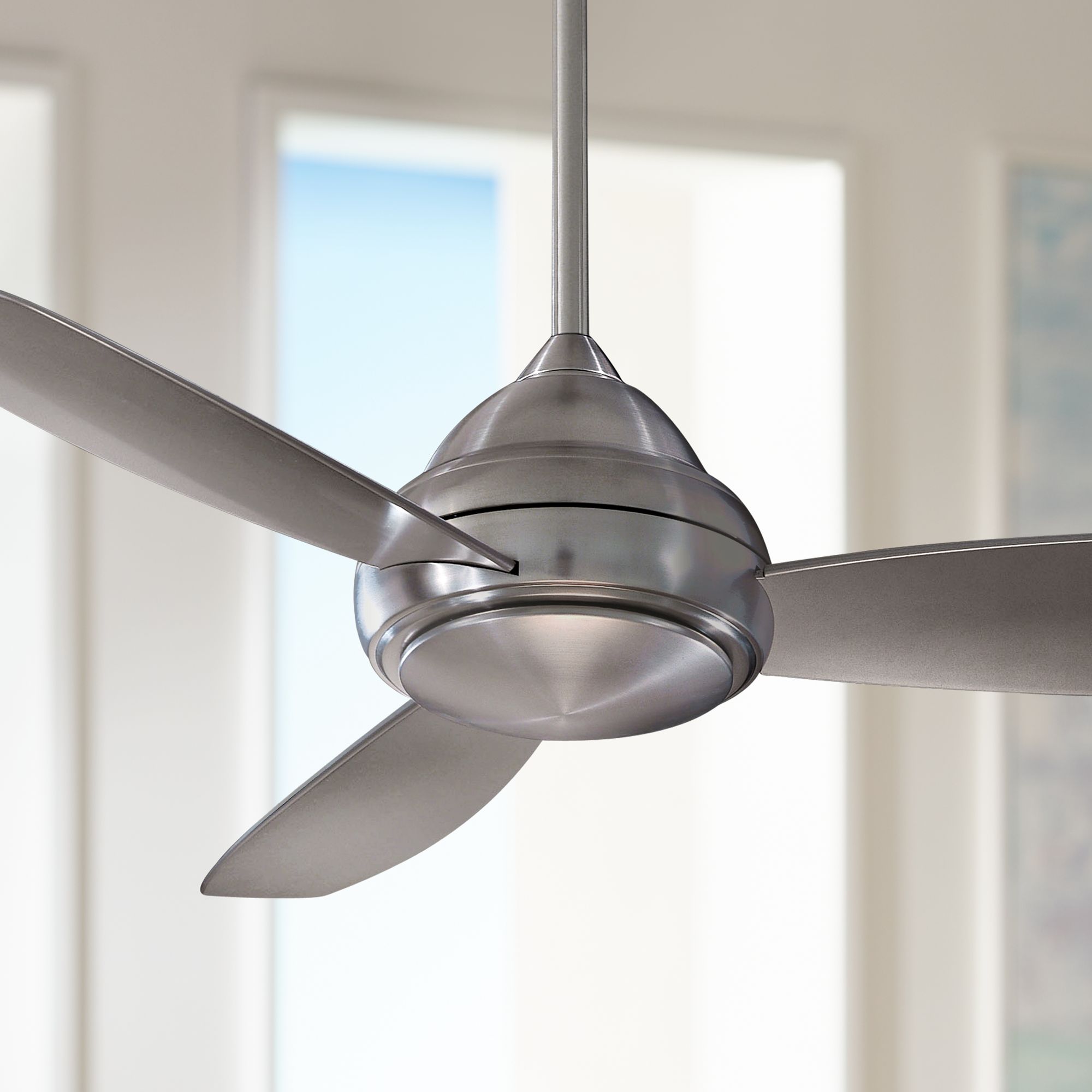 44" Minka Aire Concept 1 Brushed Nickel Ceiling Fan