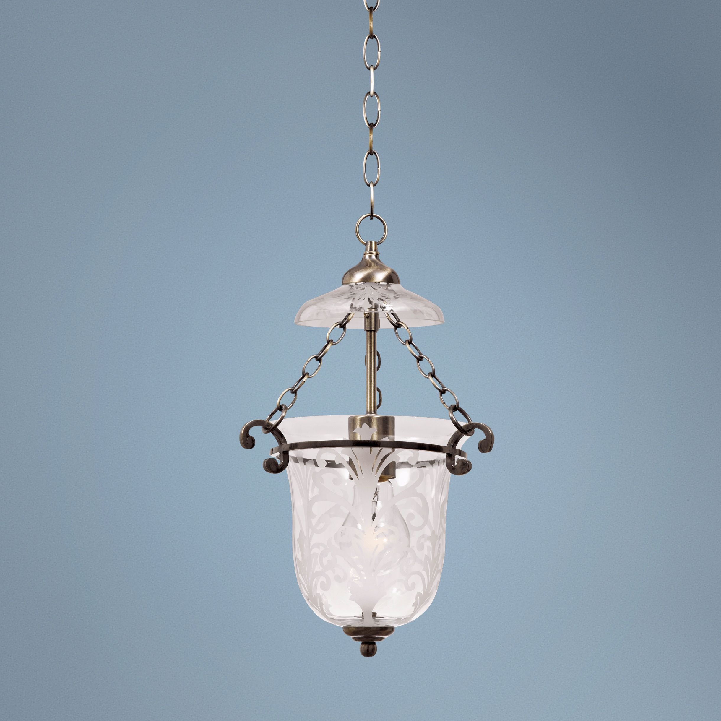 Camden Collection Small Pendant Chandelier
