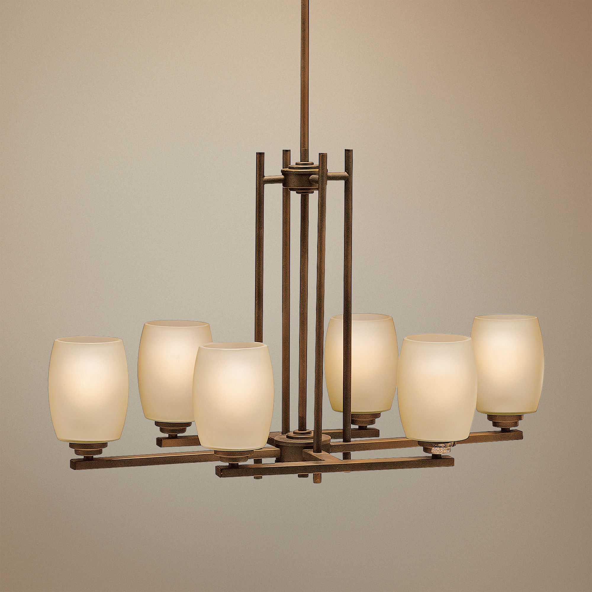 Kichler Sabina Collection Six Light Island Chandelier