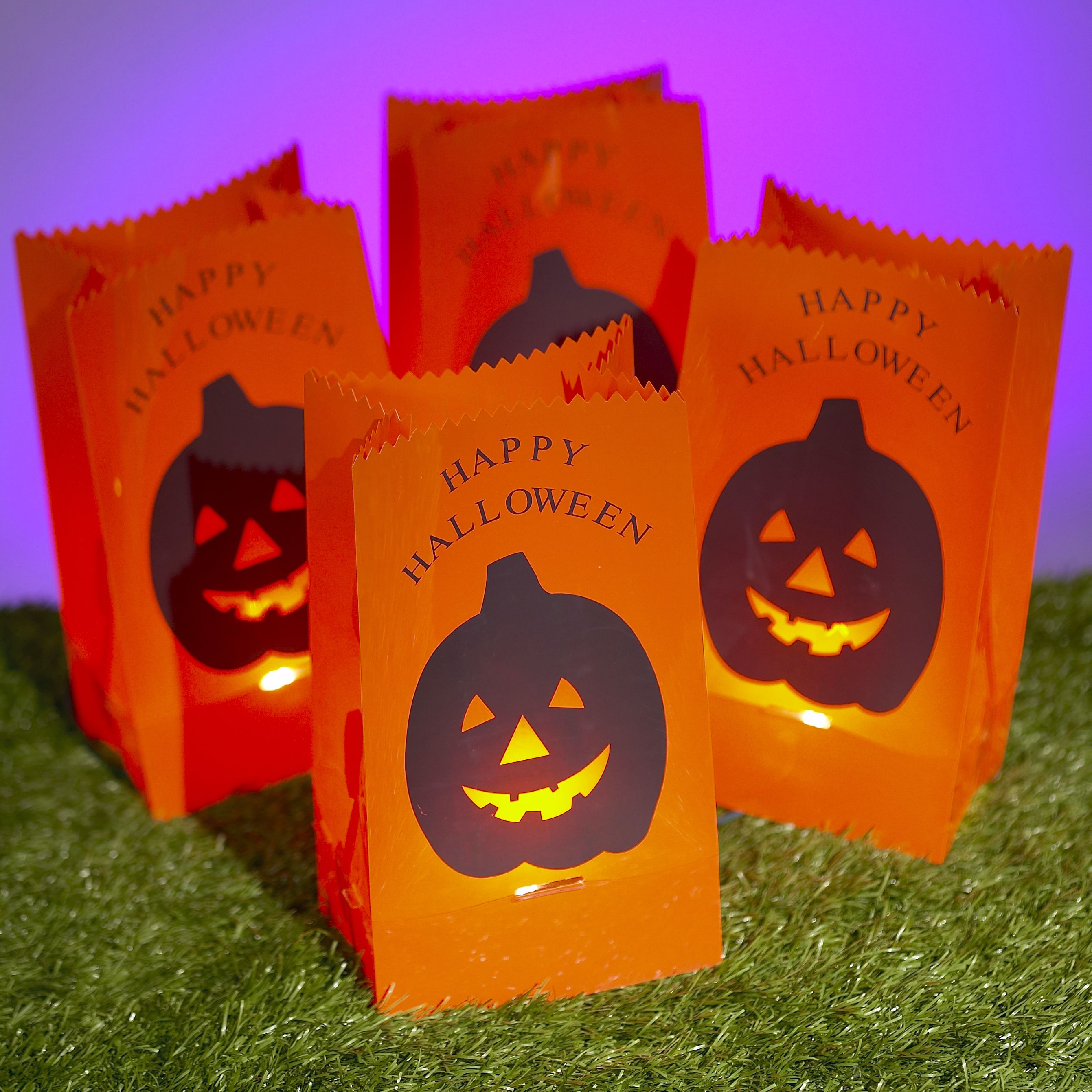 Happy Halloween Pumpkin Party Lights