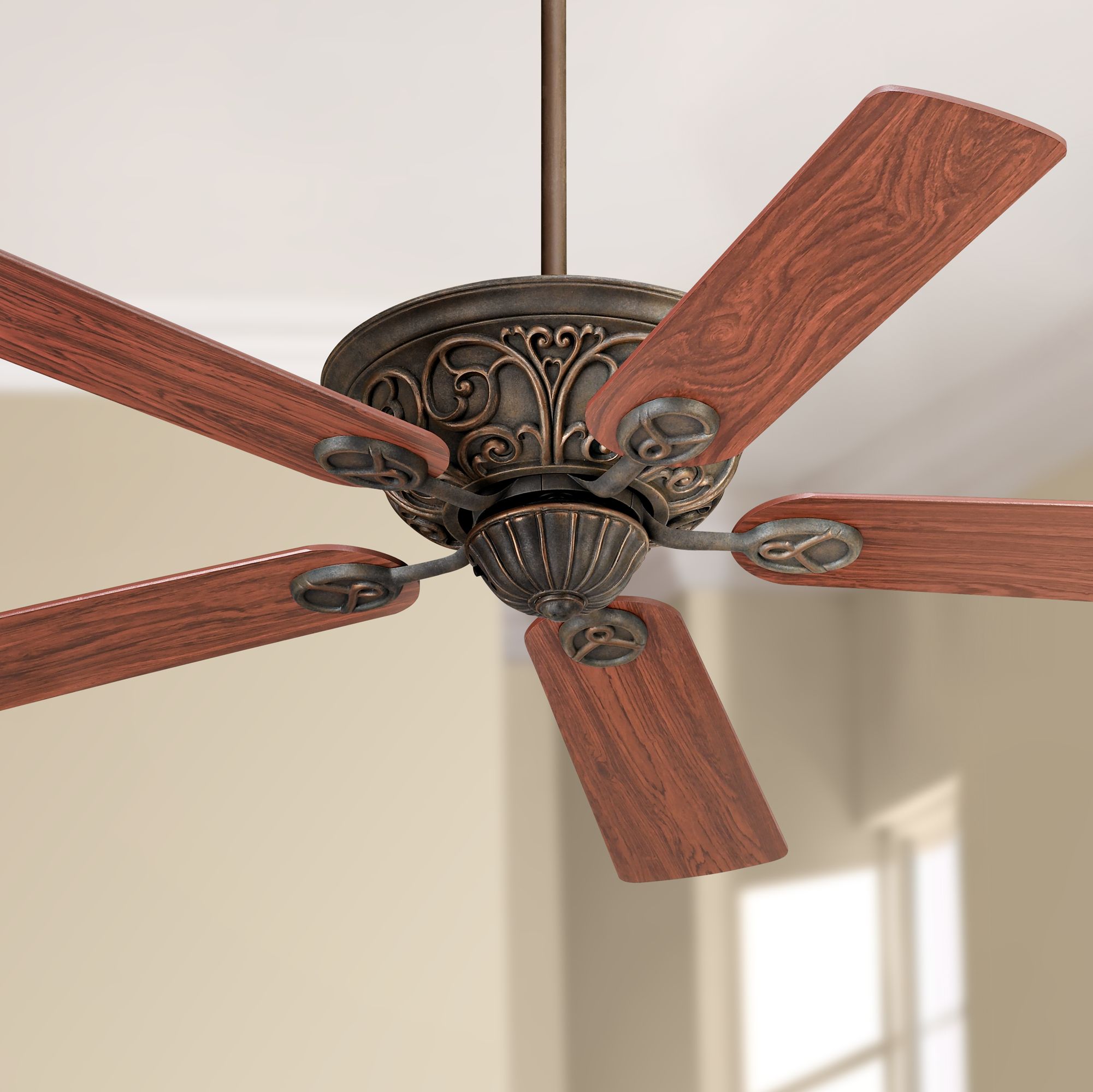 52" Casa Contessa Copper  Bronze Cherry Blade Ceiling Fan