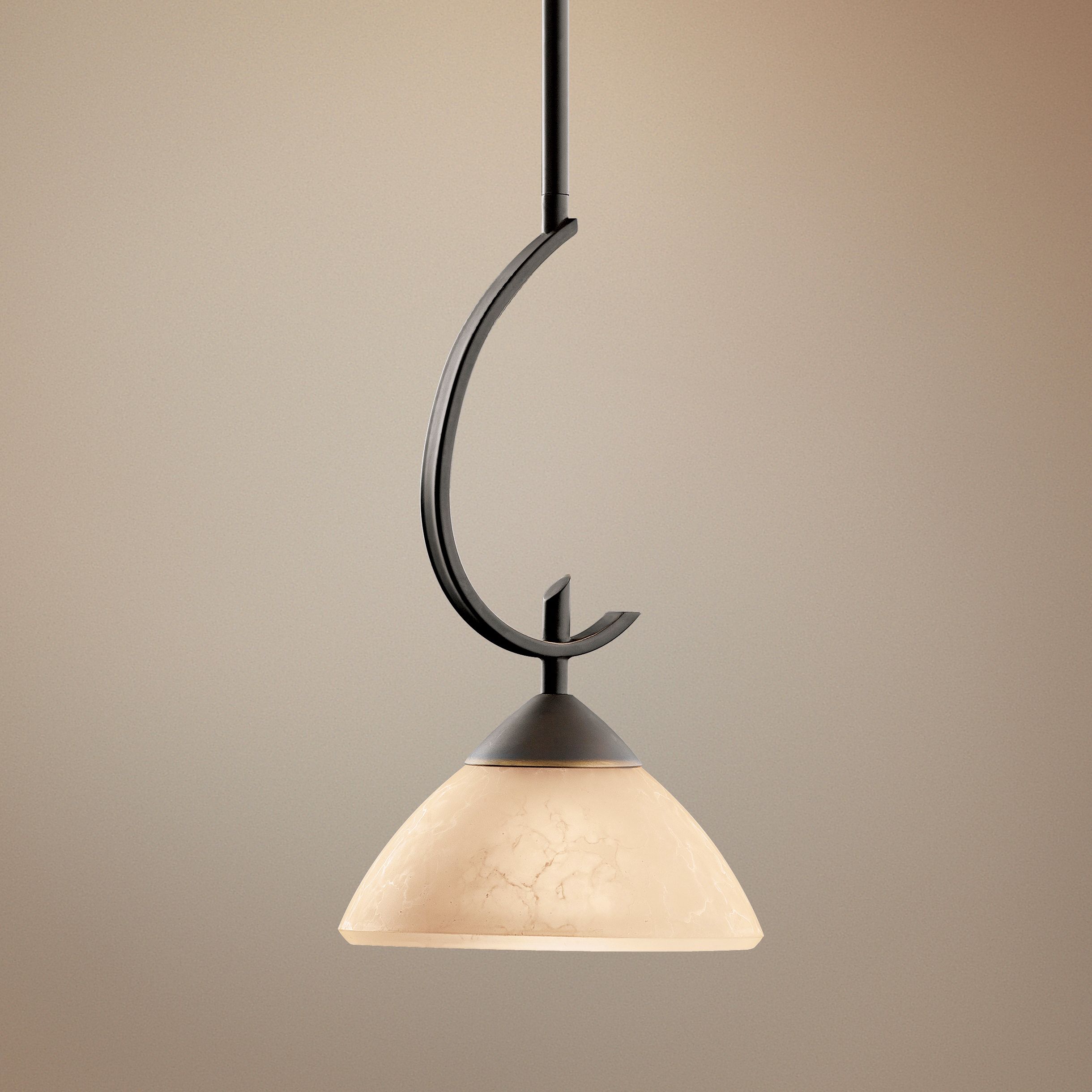 Olympia Bronze Mini Pendant Chandelier