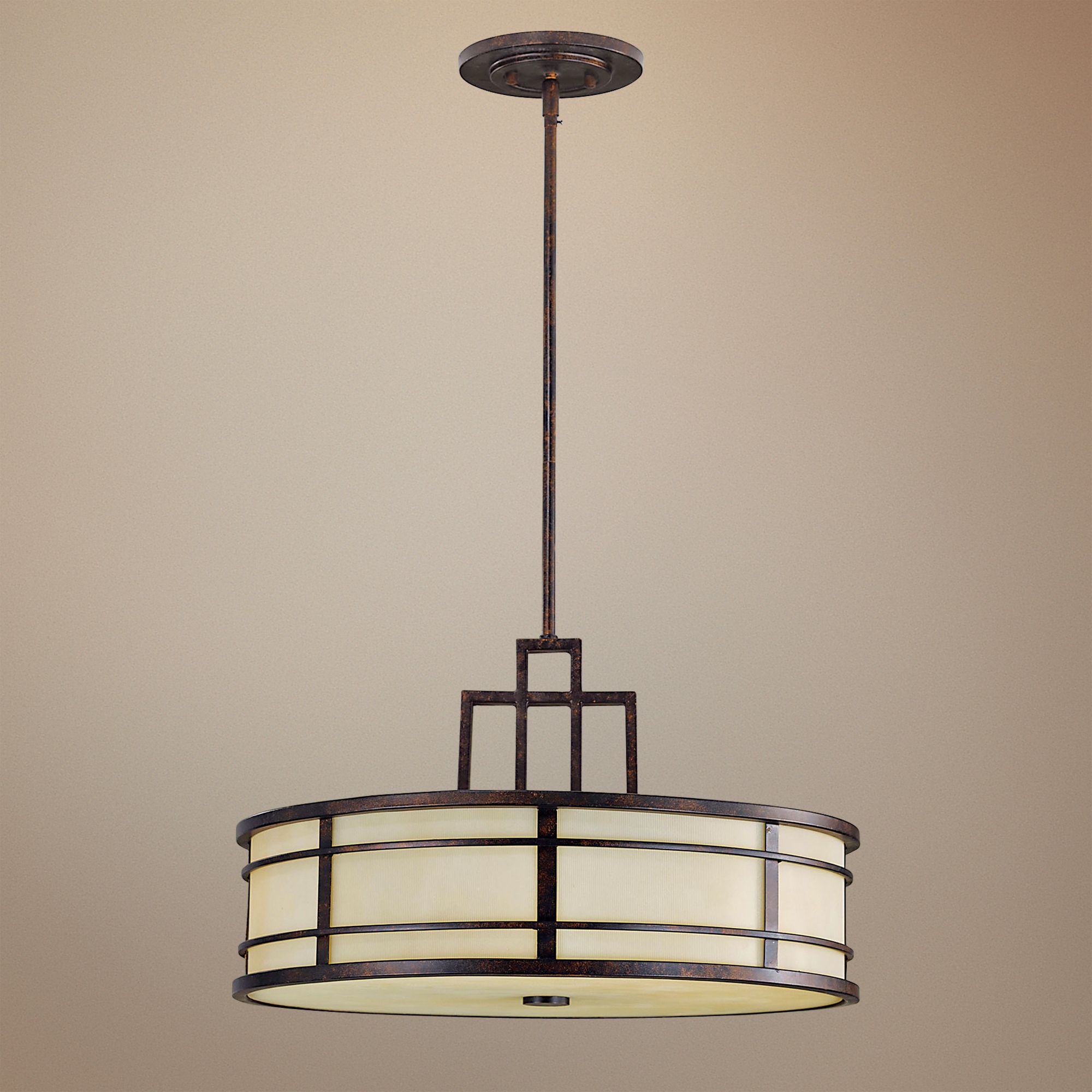 Fusion Collection 21" Wide Duo-Mount Pendant Ceiling Light