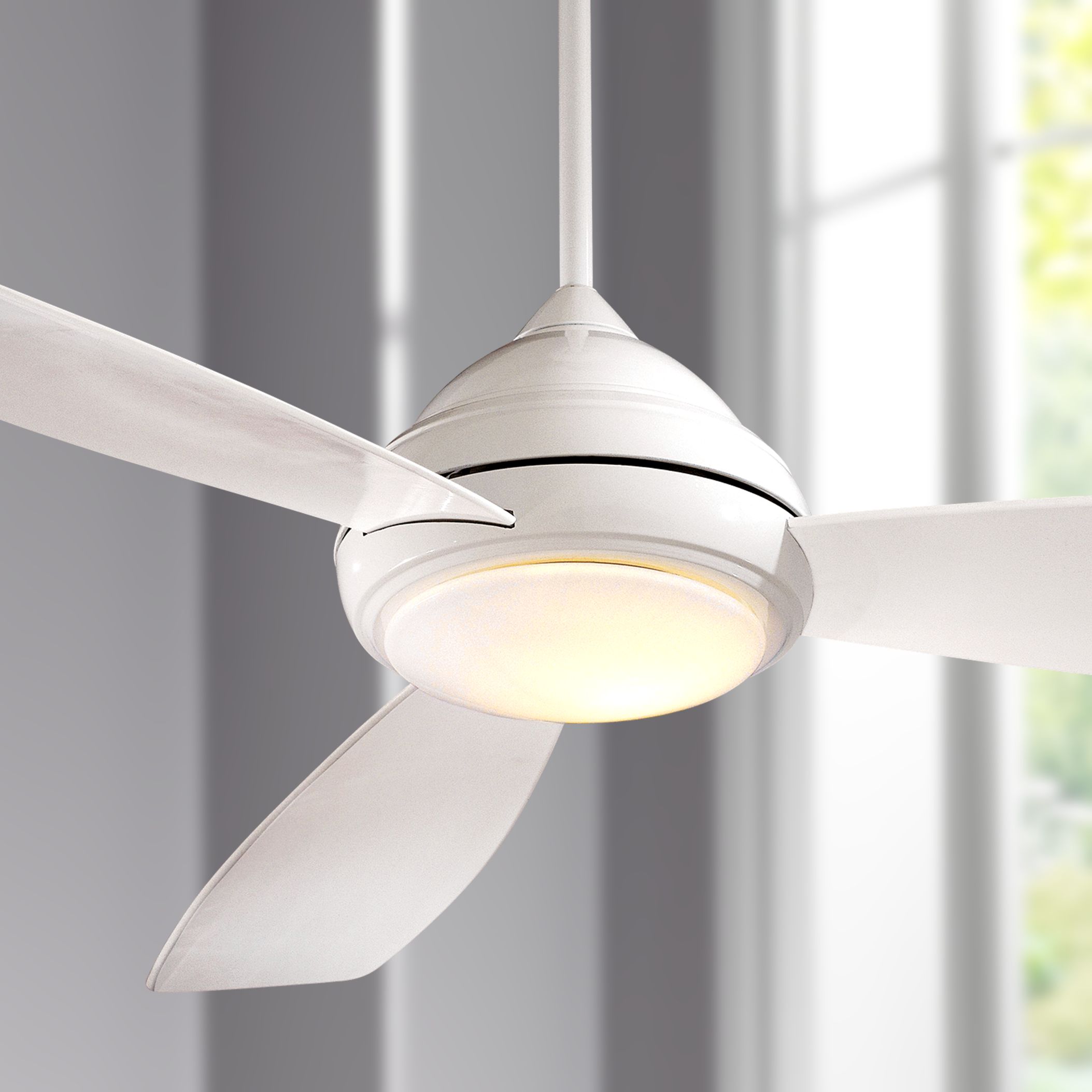 52" Minka Aire Concept I White Ceiling Fan