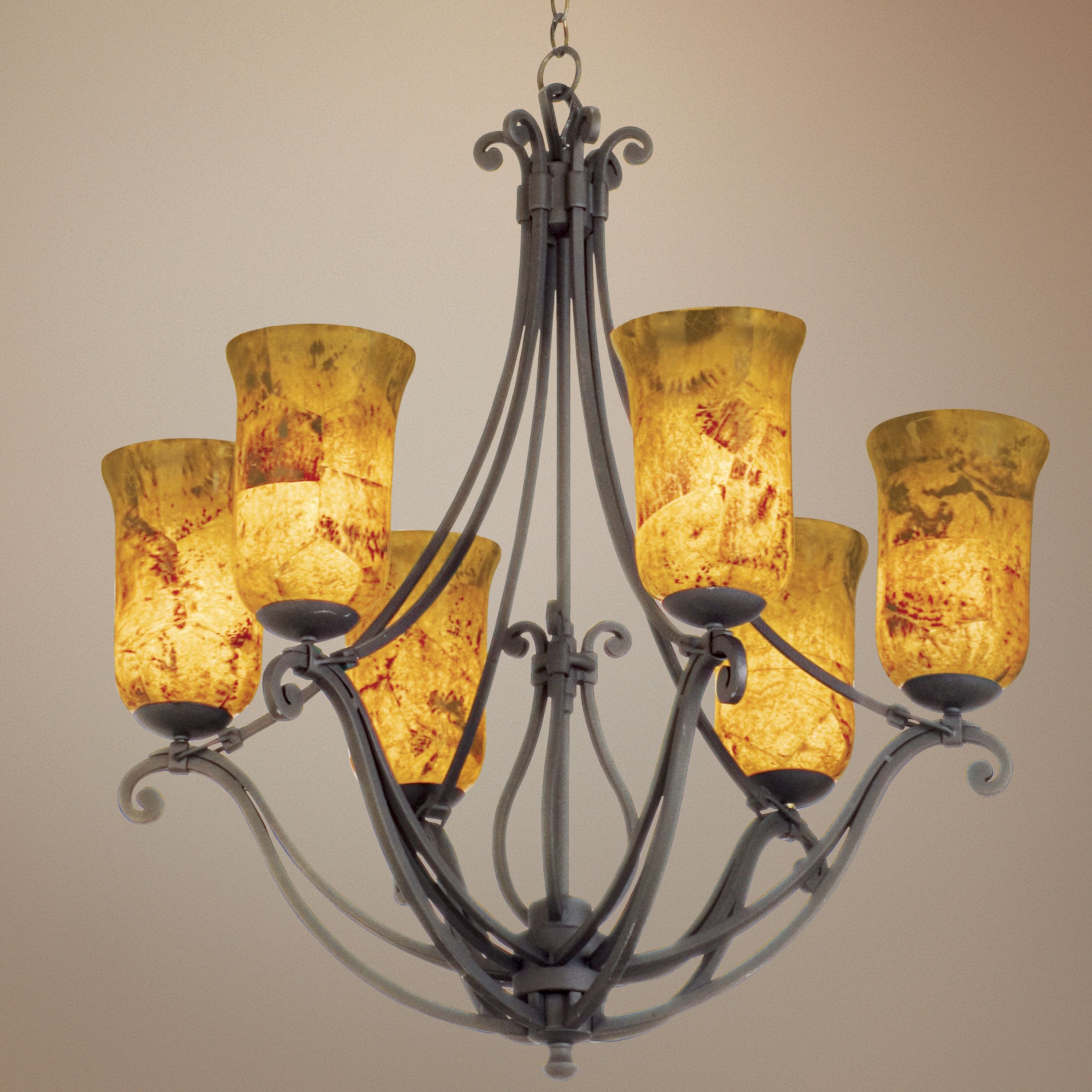 Somerset Black Pearl Chandelier