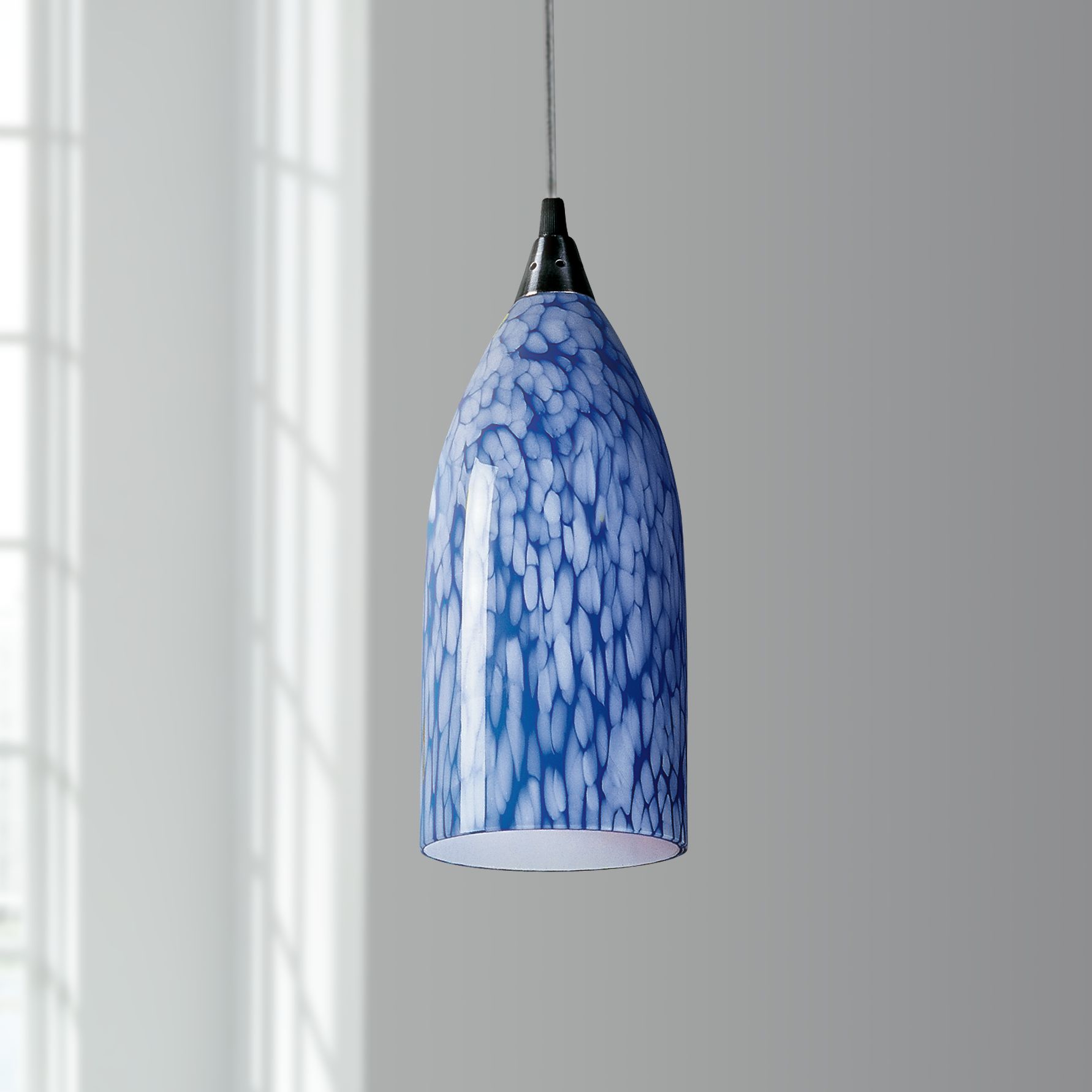 Verona Collection Blue Mini Pendant Chandelier