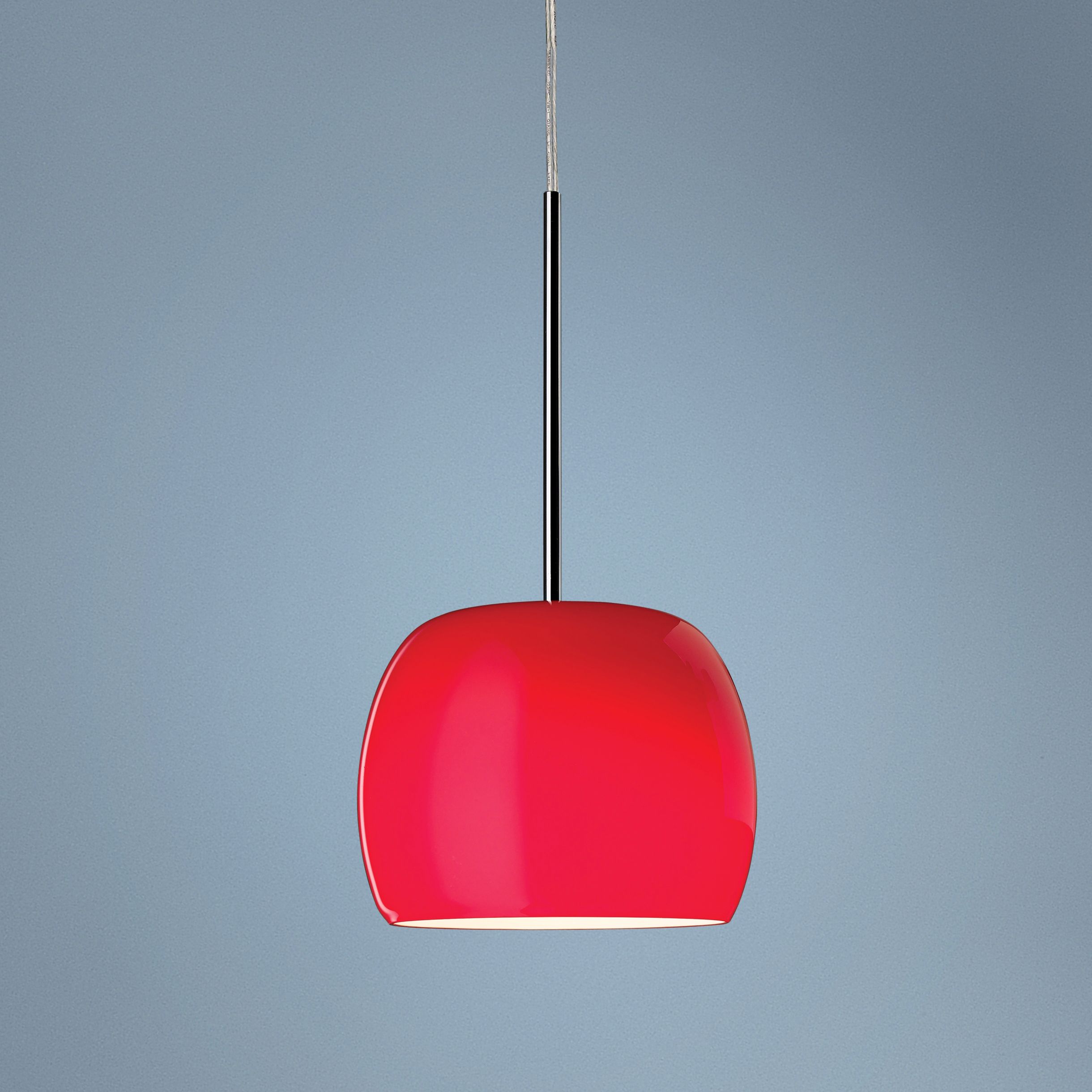 Caps Collection Red Mini Pendant Chandelier