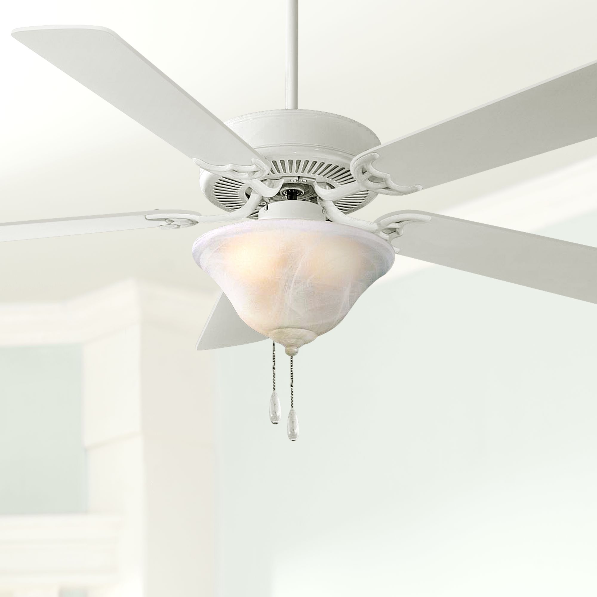 52" Minka Contractor Uni-Pack White Ceiling Fan