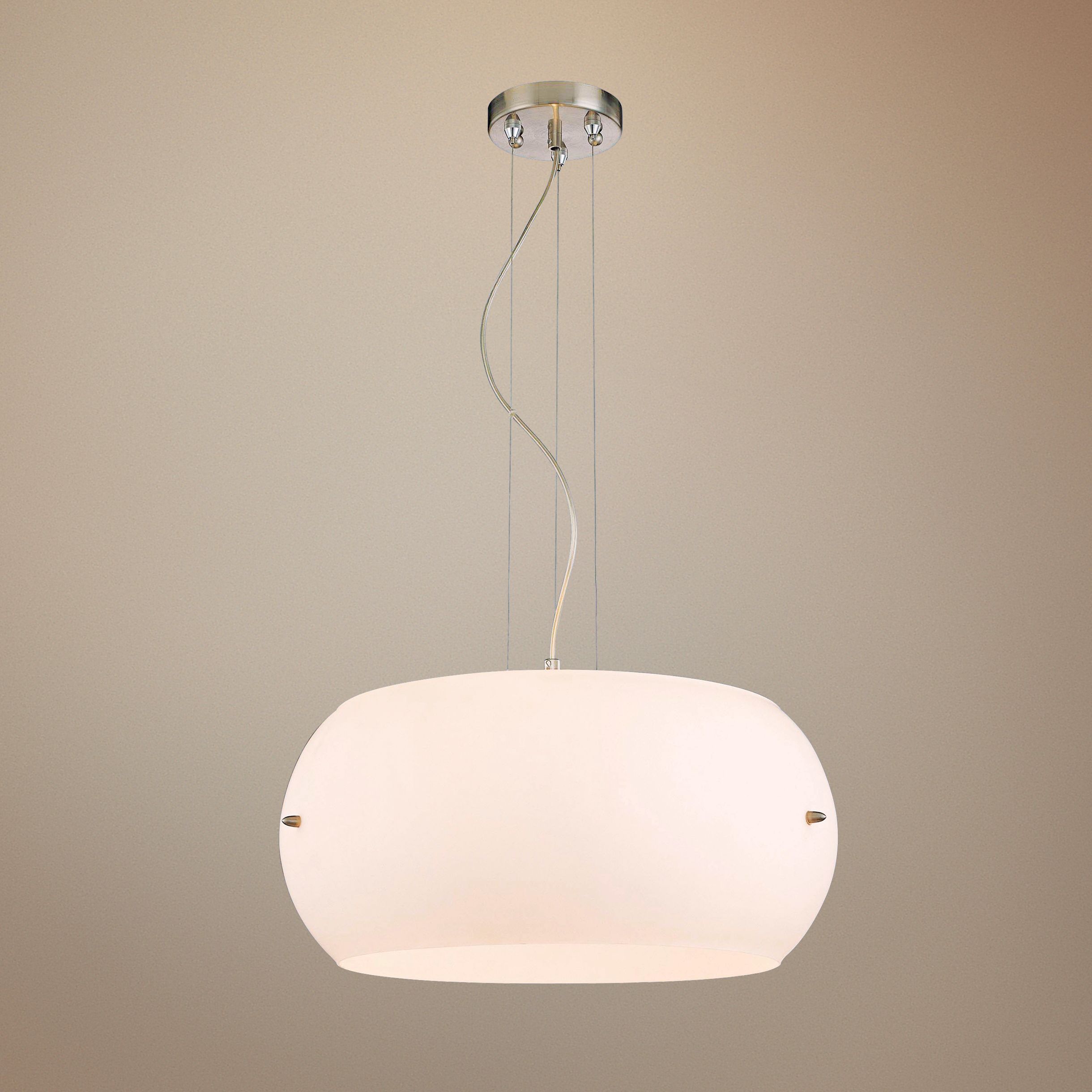 George Kovacs White Frosted Glass 20 1/2" Wide Pendant Light